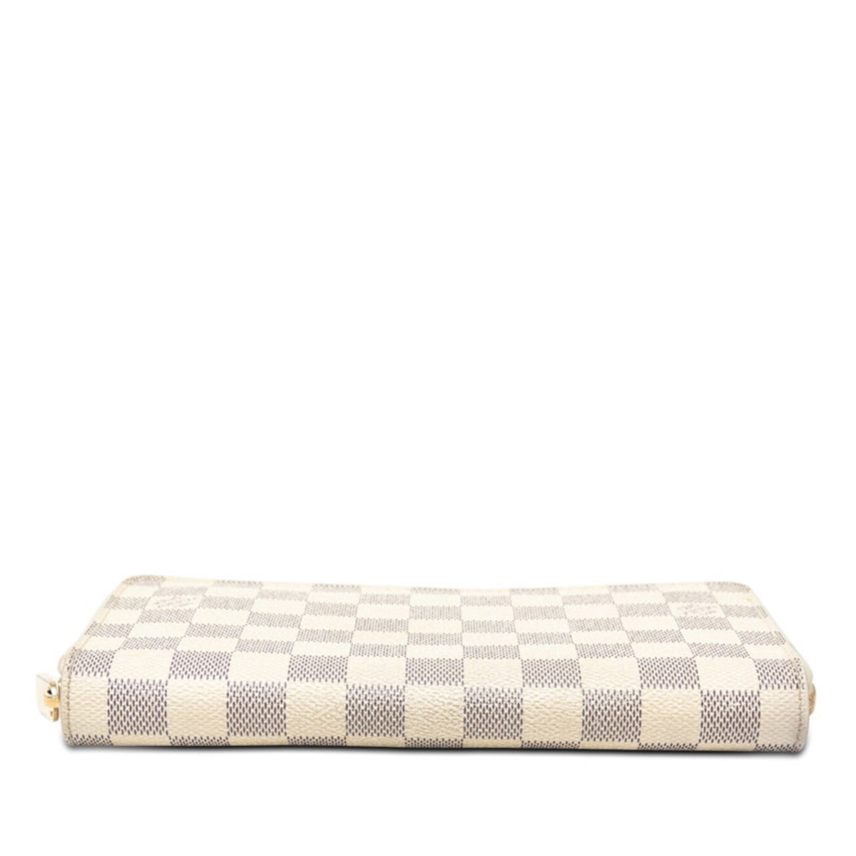Louis Vuitton White Pvc Leather Long Wallet (Bi-Fold) (Pre-Owned)