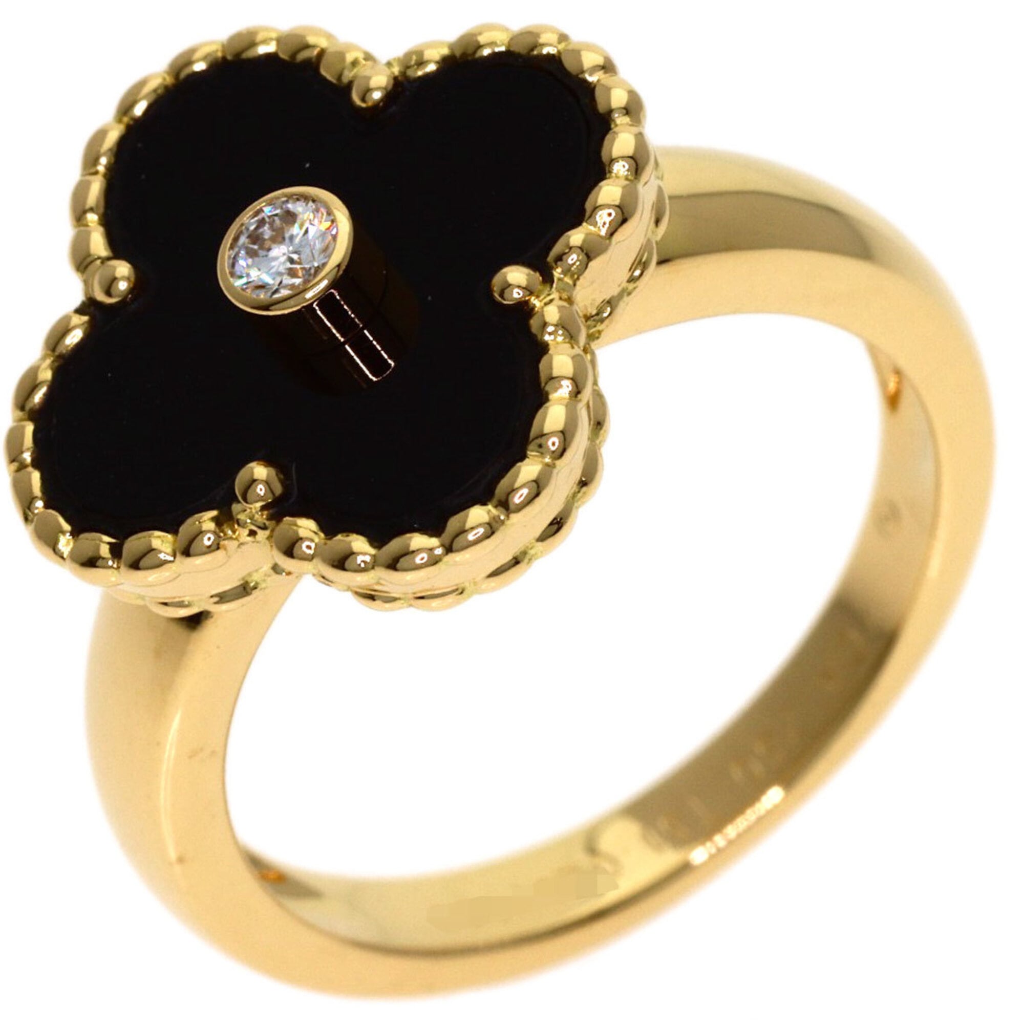 Van Cleef & Arpels Yellow Gold (18K) Band Ring (Pre-Owned)