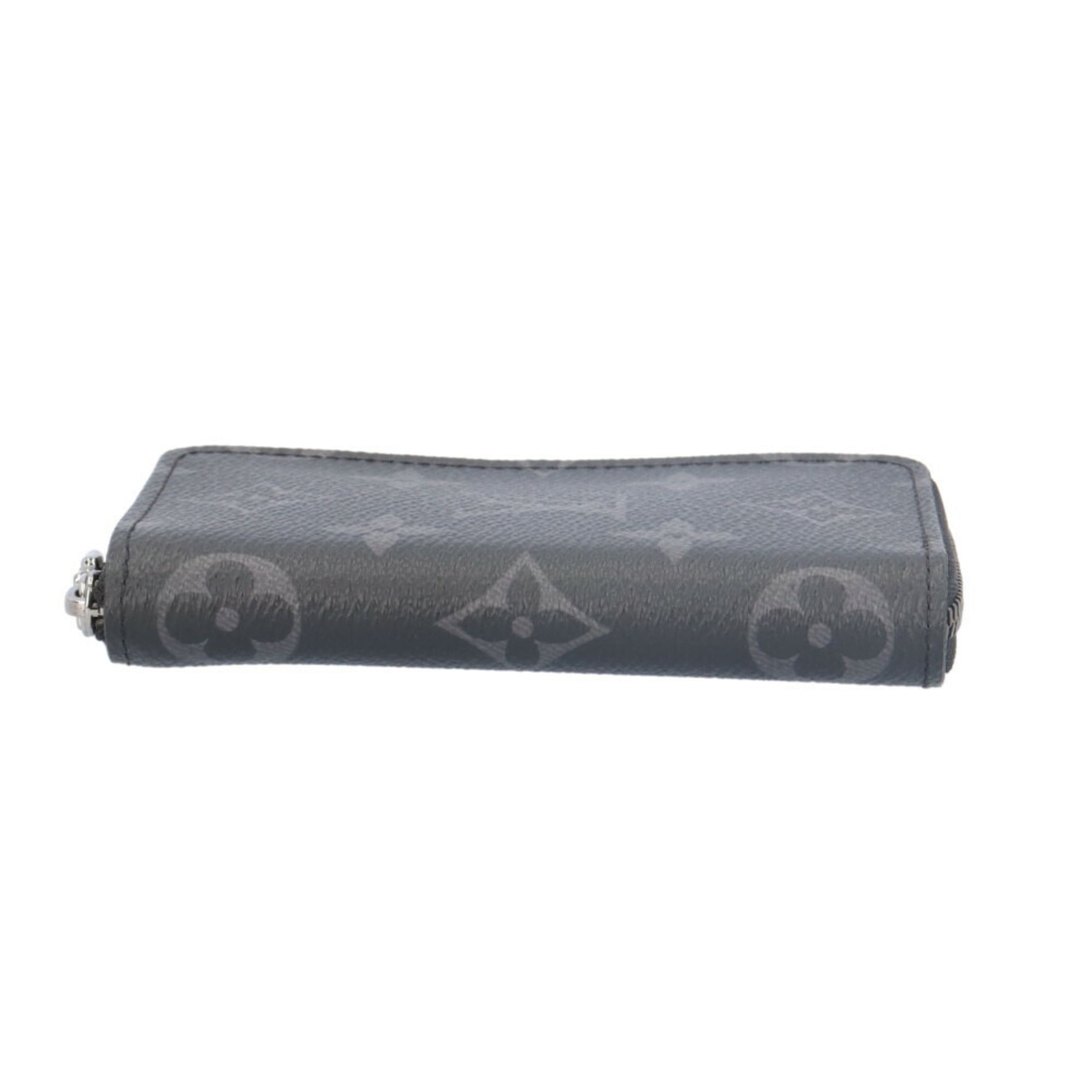 Louis Vuitton Black Monogram Eclipse Monogram Eclipse Coin Purse/Coin Case (Pre-Owned)