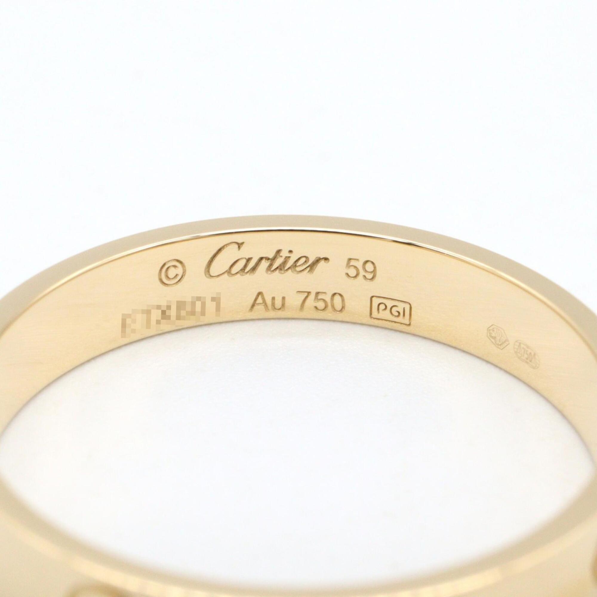 Cartier Gold Yellow Gold (18K) Band Ring (Pre-Owned)
