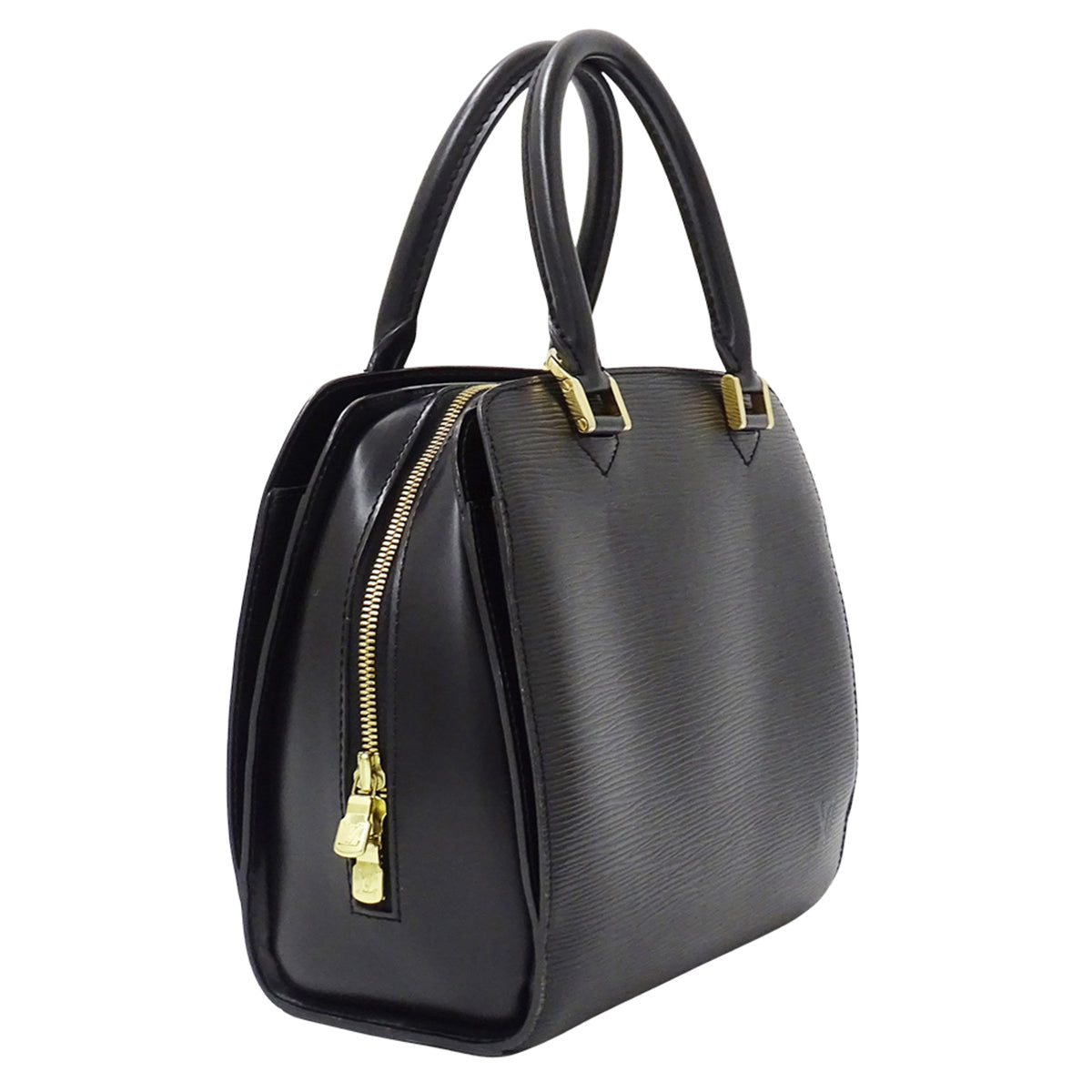 Louis Vuitton Noir Epi Leather Handbag (Pre-Owned)