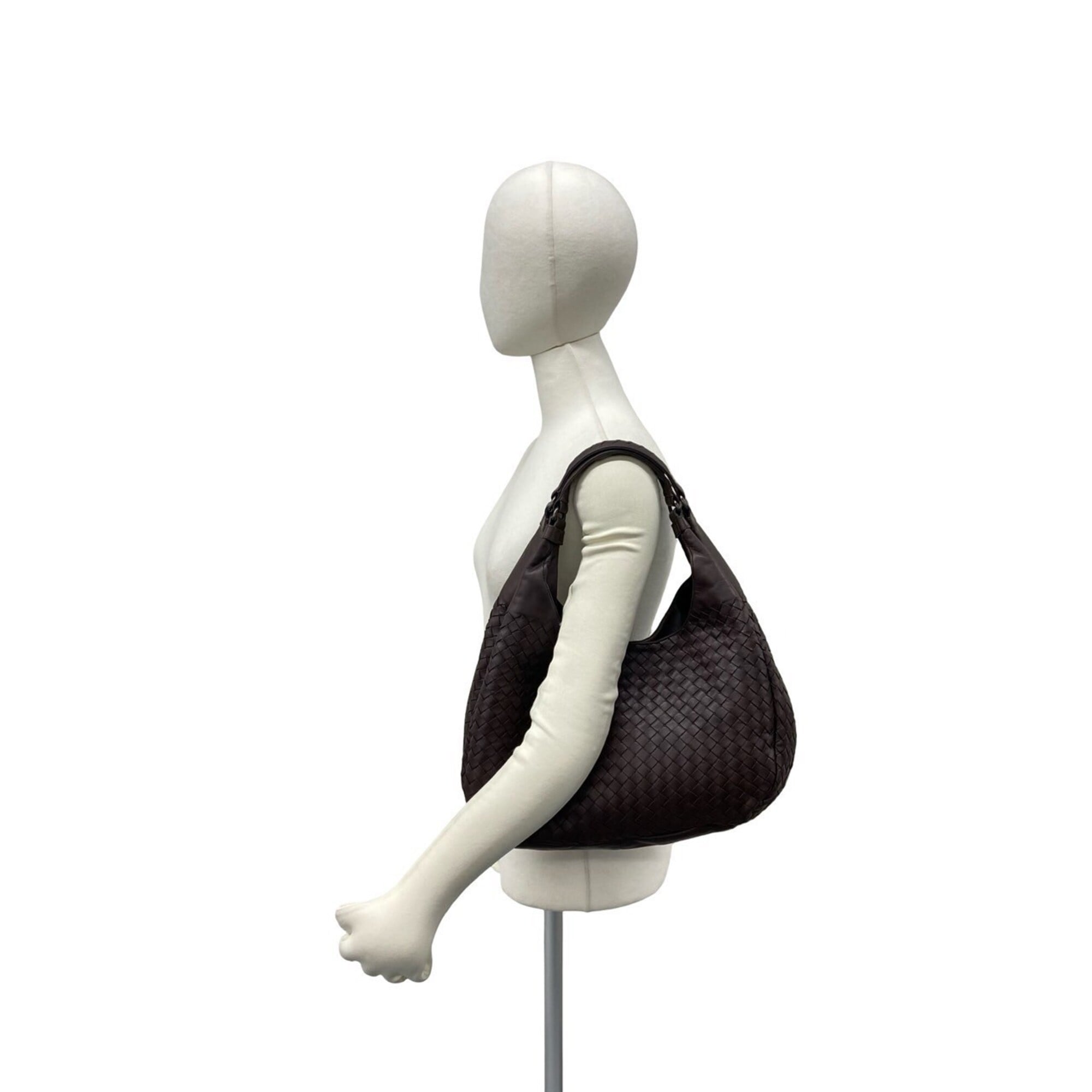 Bottega Veneta Brown Leather Handbag (Pre-Owned)