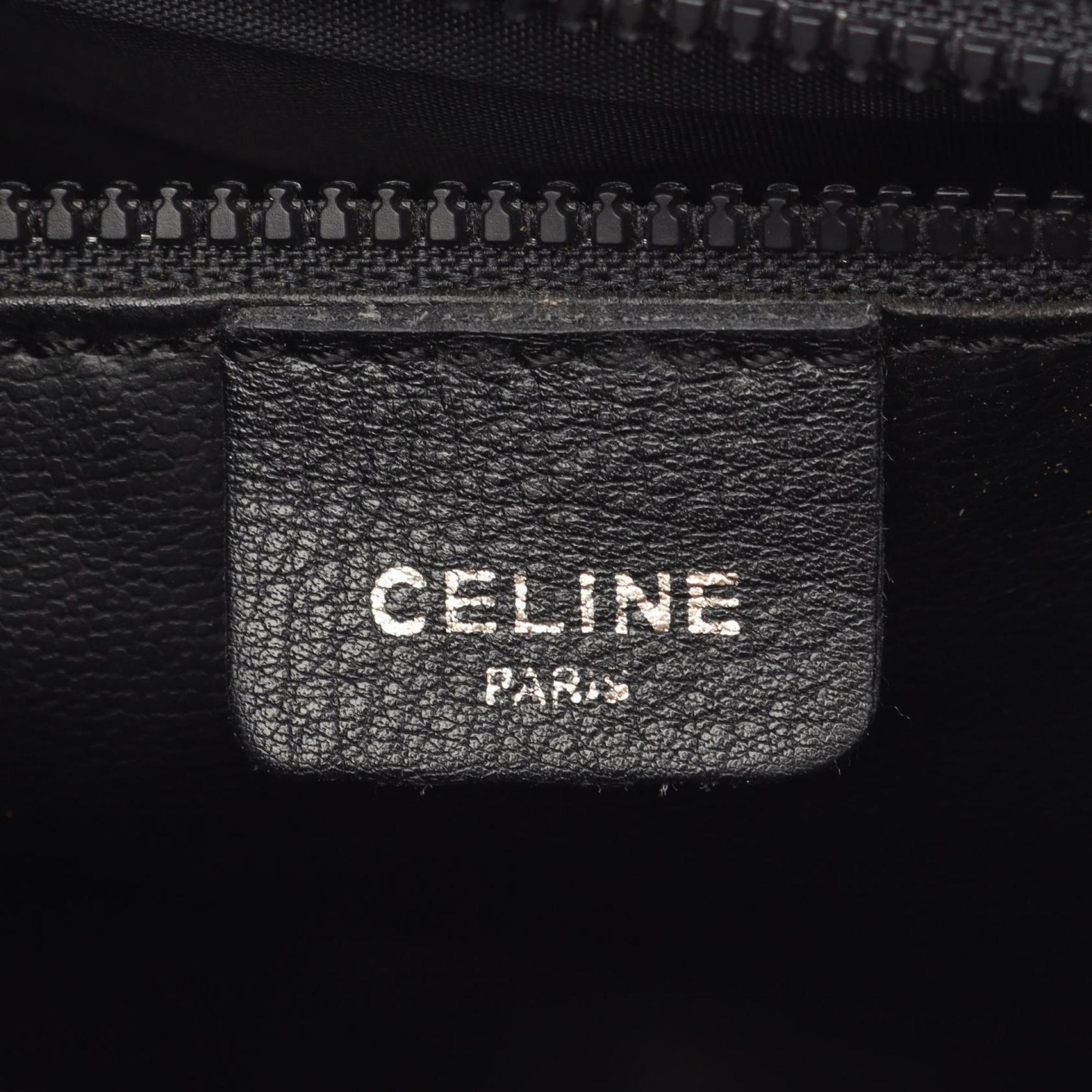 Celine Black Leather Shoulder Bag (Pre-Owned)
