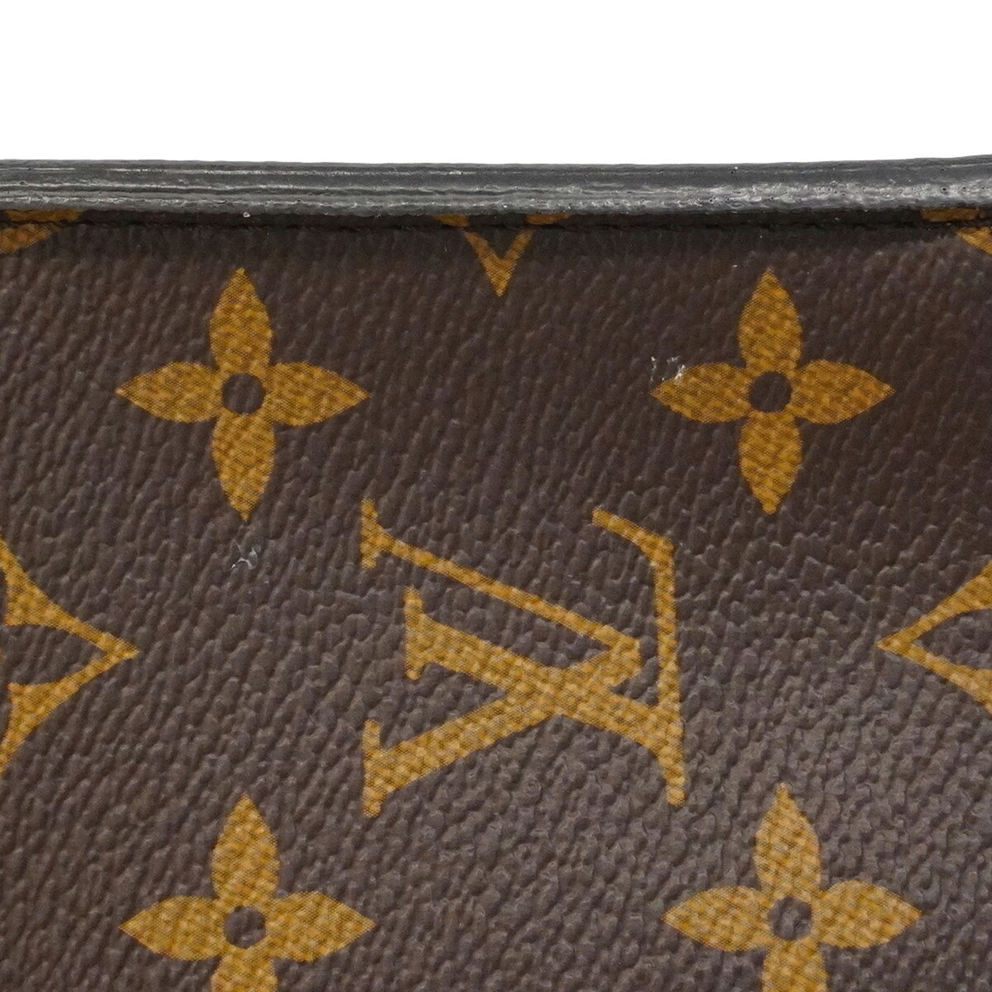 Louis Vuitton Black Brown Shoulder Bag (Pre-Owned)