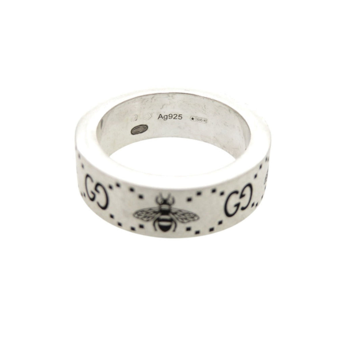 Gucci Silver Silver 925 Band Ring (Pre-Owned)