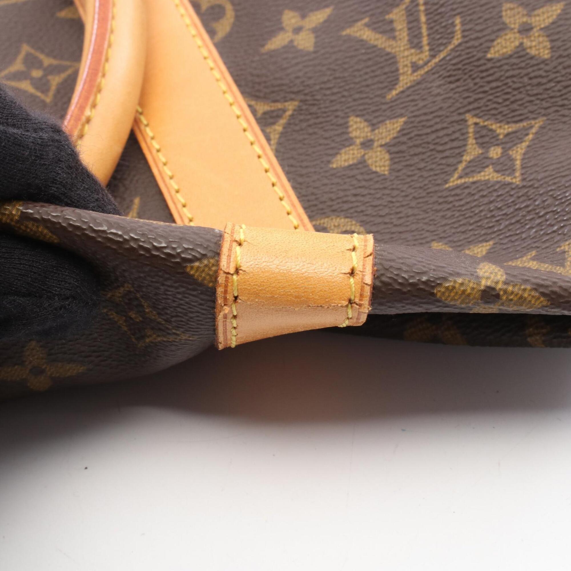 Louis Vuitton Brown Monogram Monogram Leather Boston Bag Handbag (Pre-Owned)