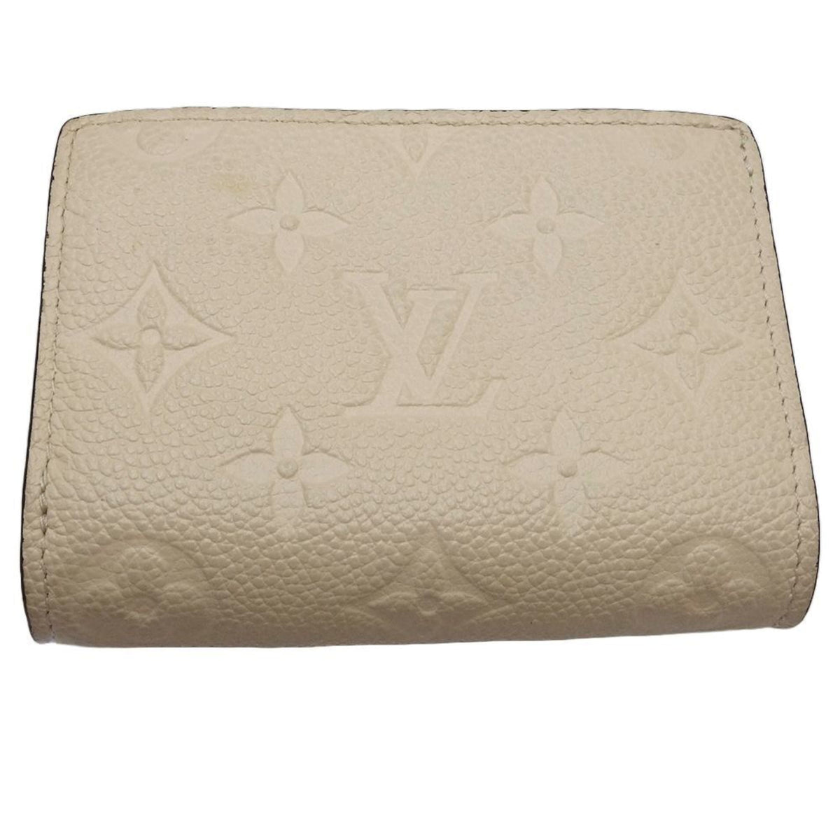 Louis Vuitton Monogram Empreinte Leather Wallet (Tri-Fold) (Pre-Owned)