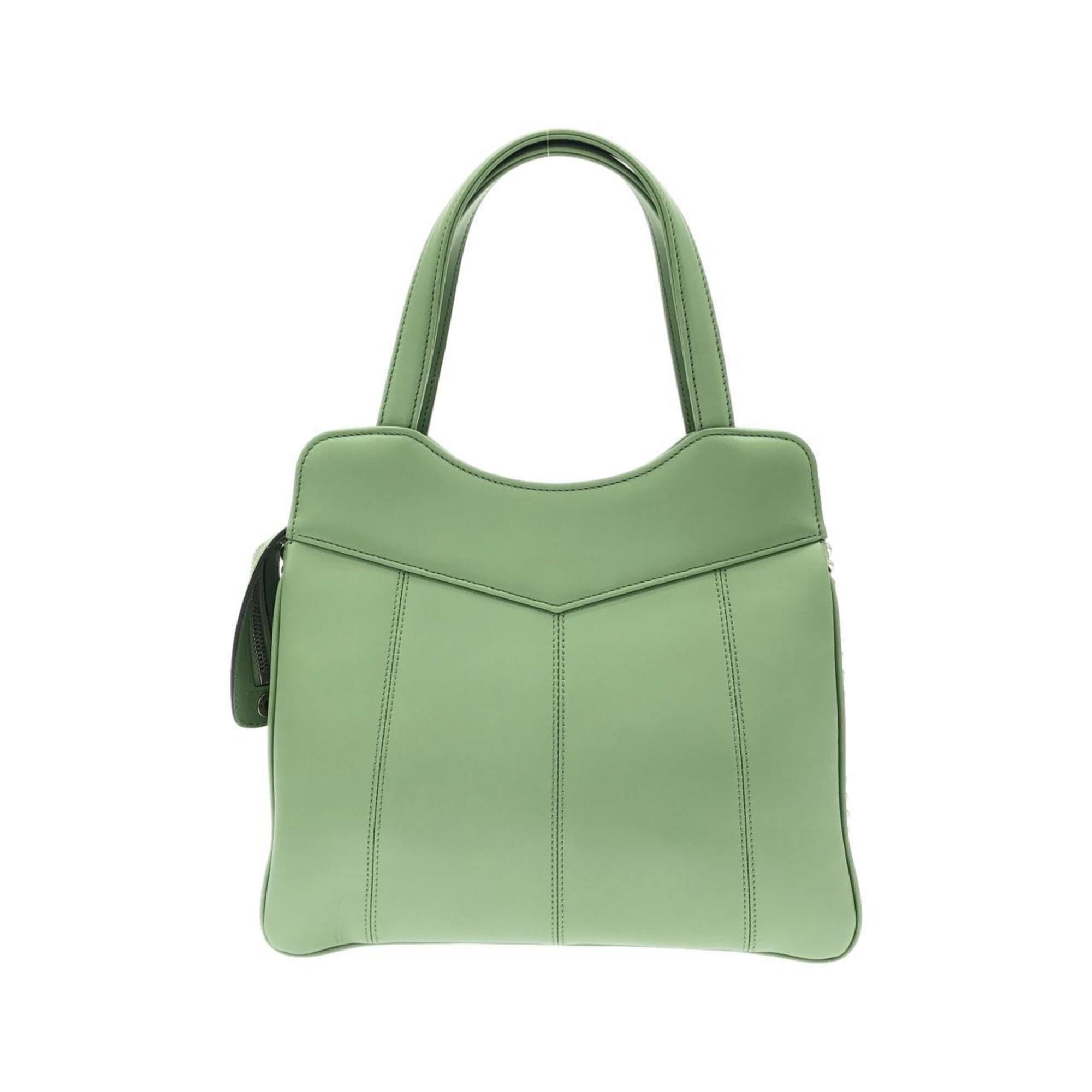 Gucci Light Green Leather Handbag (Pre-Owned)