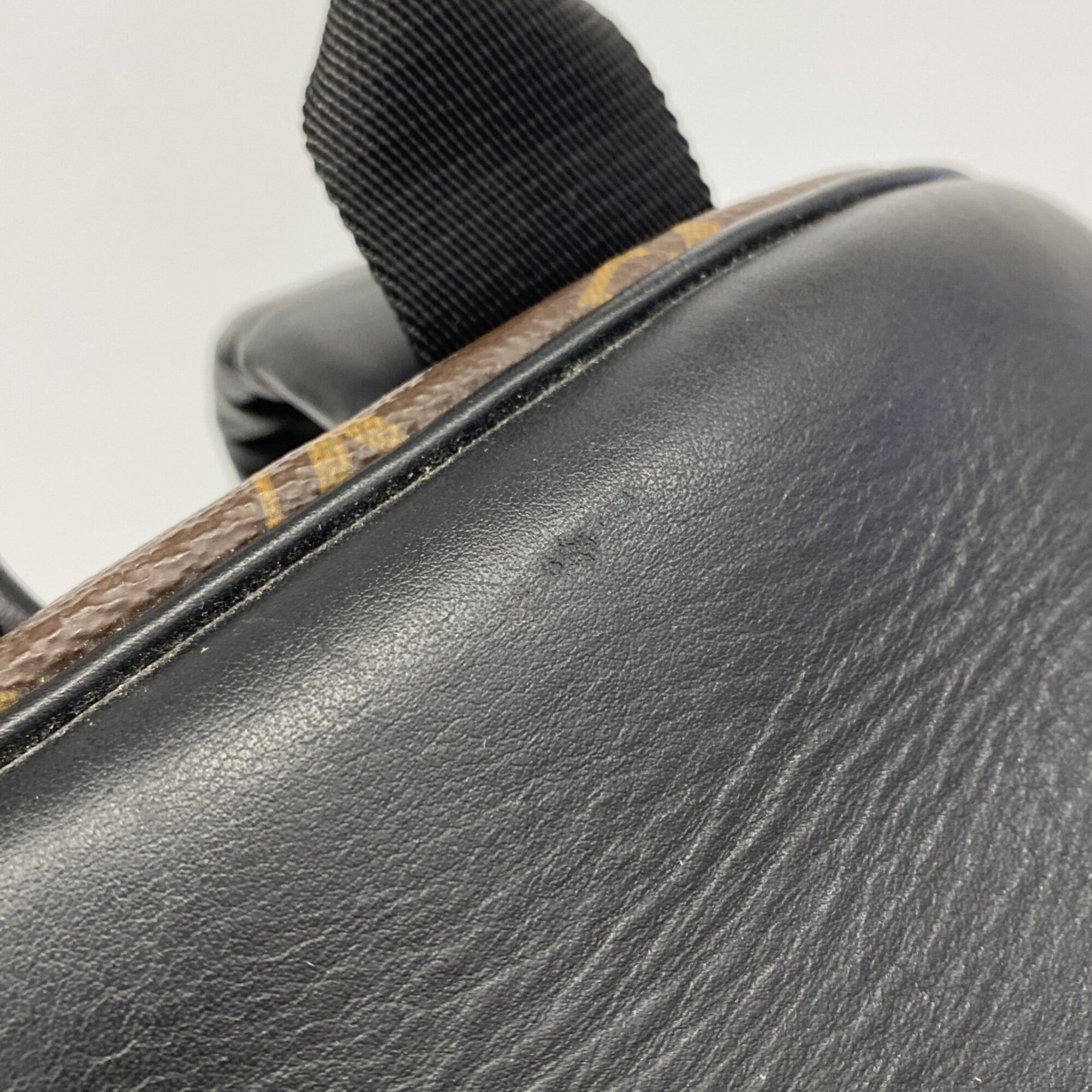 Louis Vuitton Black Brown Backpack (Pre-Owned)