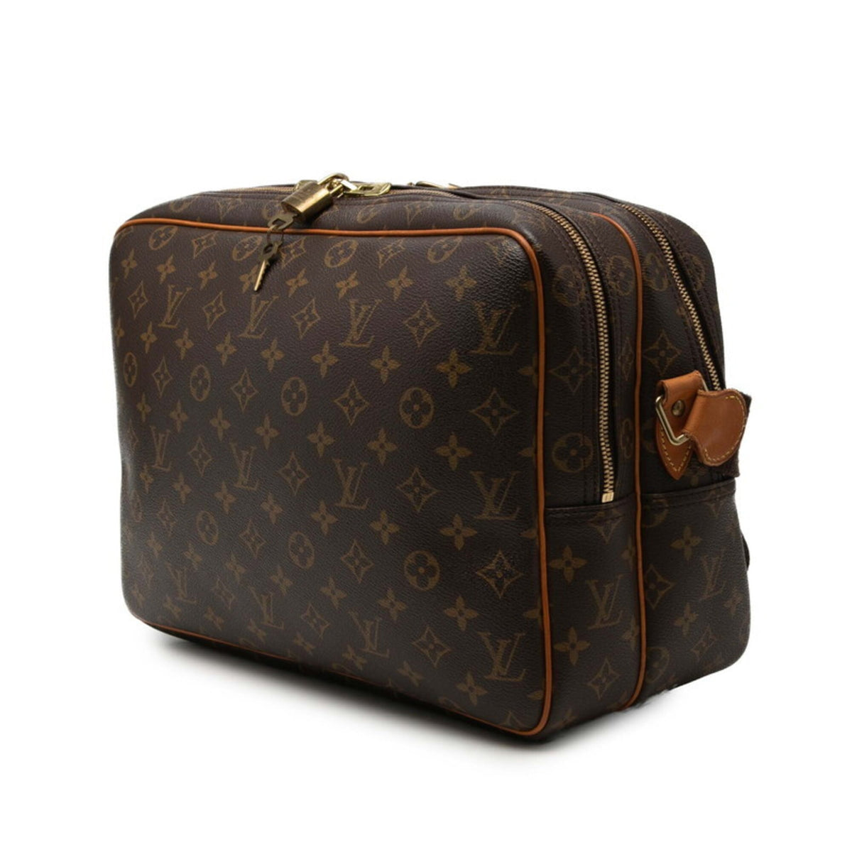 Louis Vuitton Brown Pvc Leather Shoulder Bag (Pre-Owned)