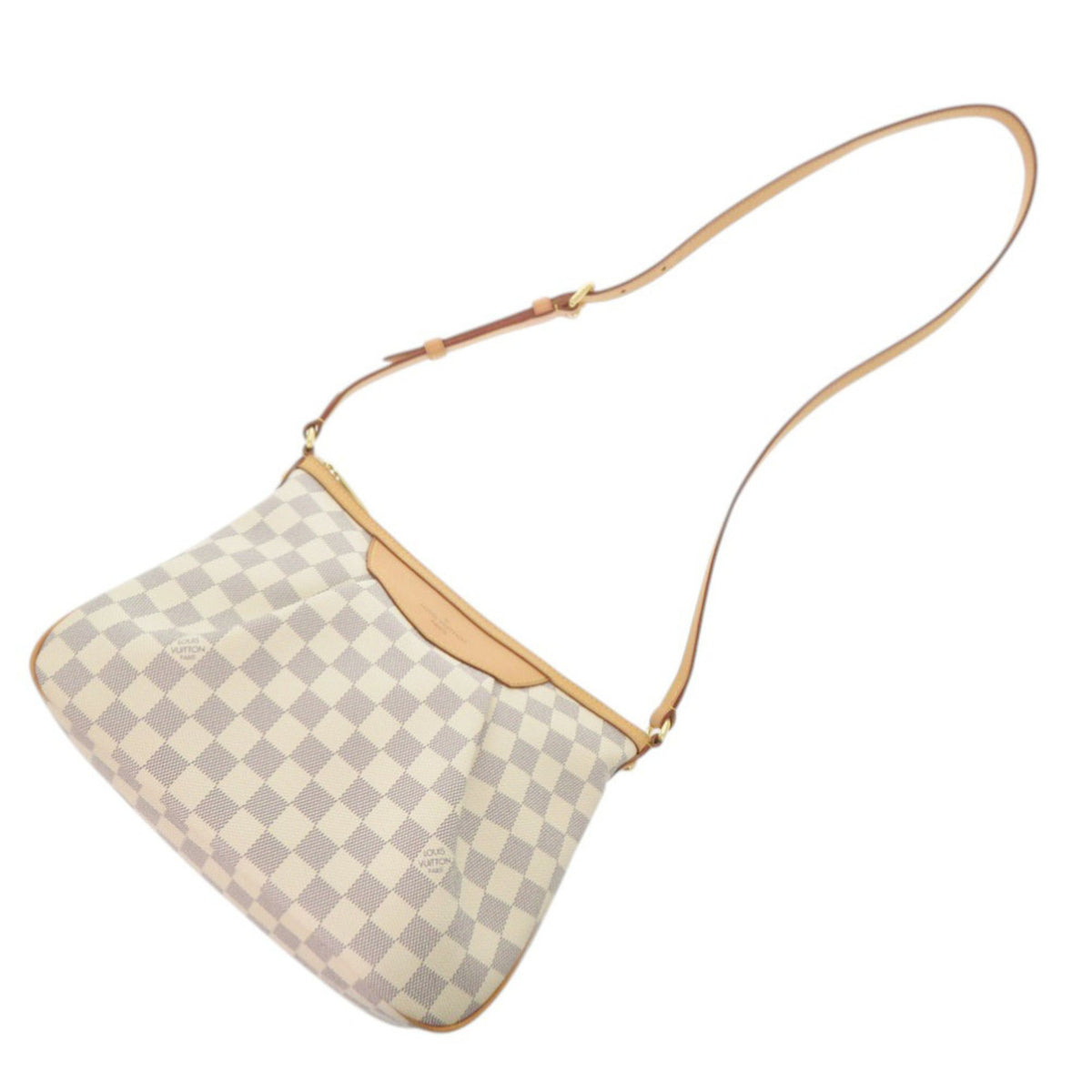 Louis Vuitton Damier Azur White Damier Azur Shoulder Bag (Pre-Owned)