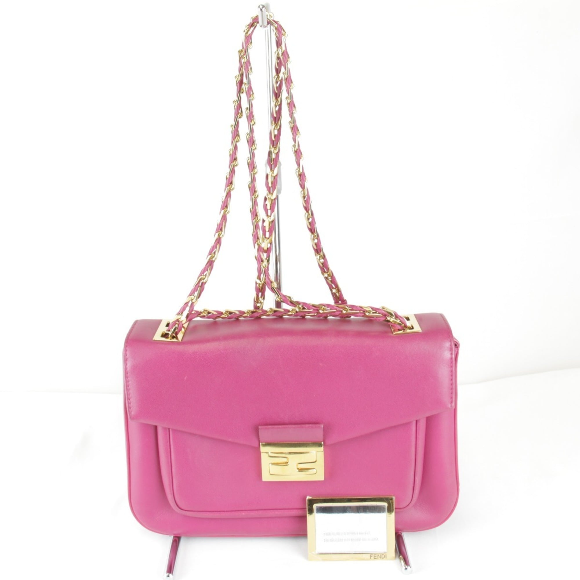 Fendi Pink Shoulder Bag (Pre-Owned)