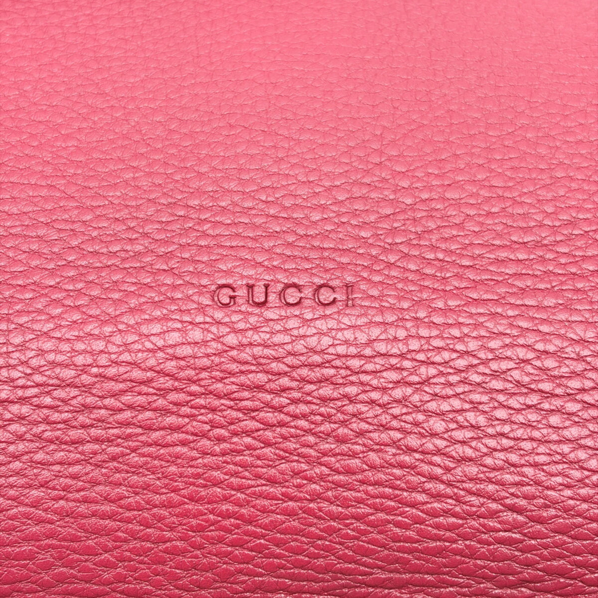 Gucci Bordeaux Leather Shoulder Bag (Pre-Owned)