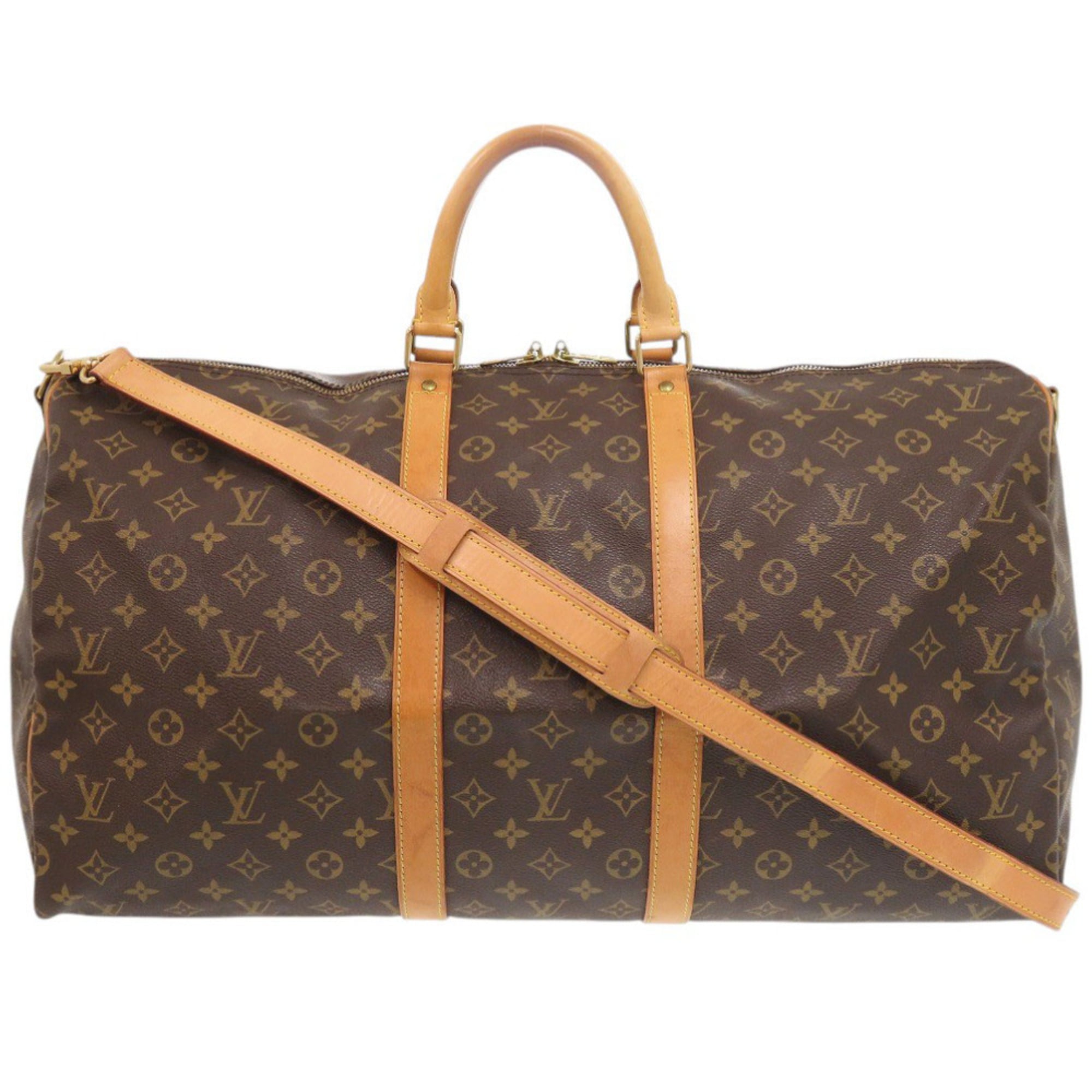 Louis Vuitton Brown Monogram Monogram Boston Bag (Pre-Owned)