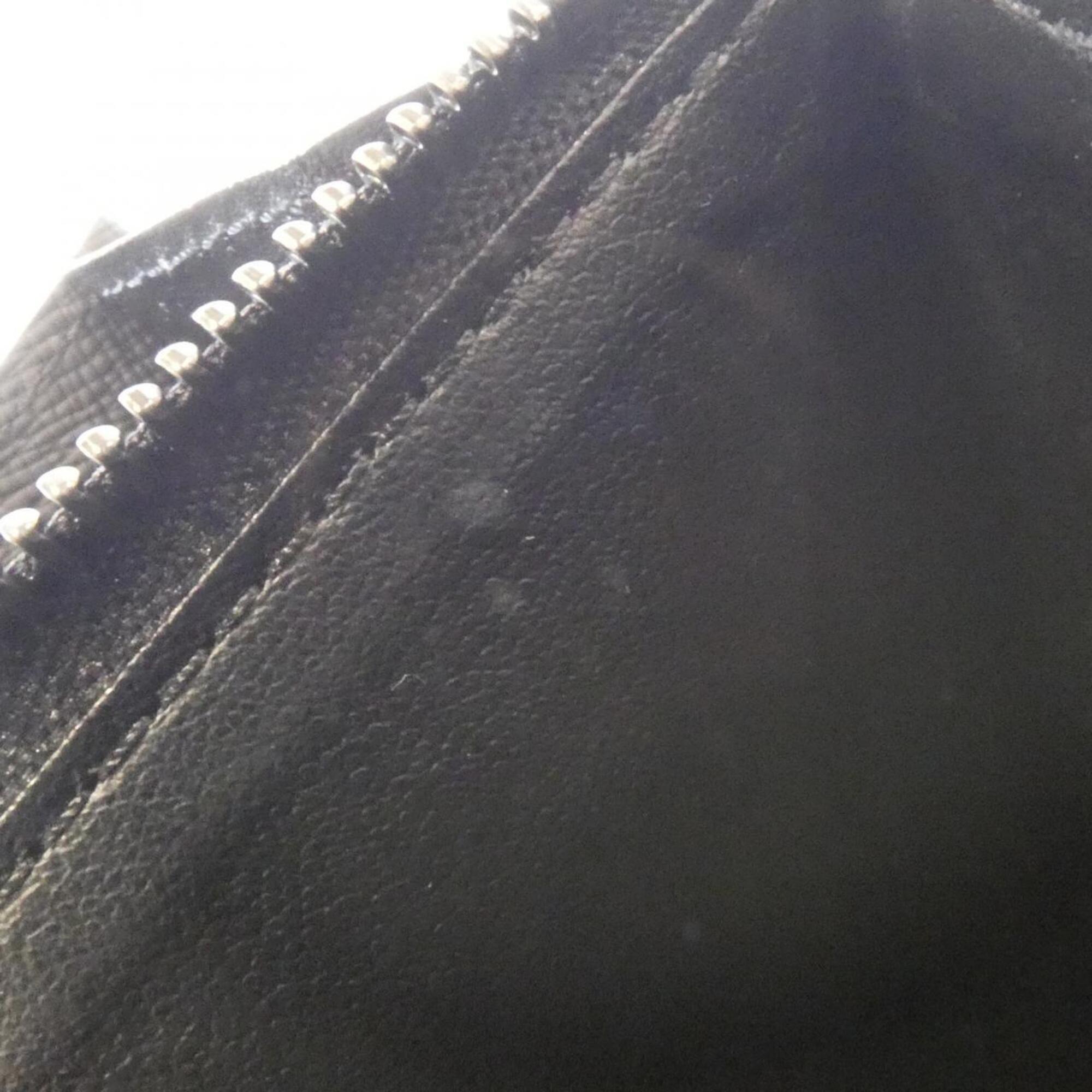 Louis Vuitton Monogram Eclipse Black Coated Canvas Long Wallet (Bi-Fold) (Pre-Owned)