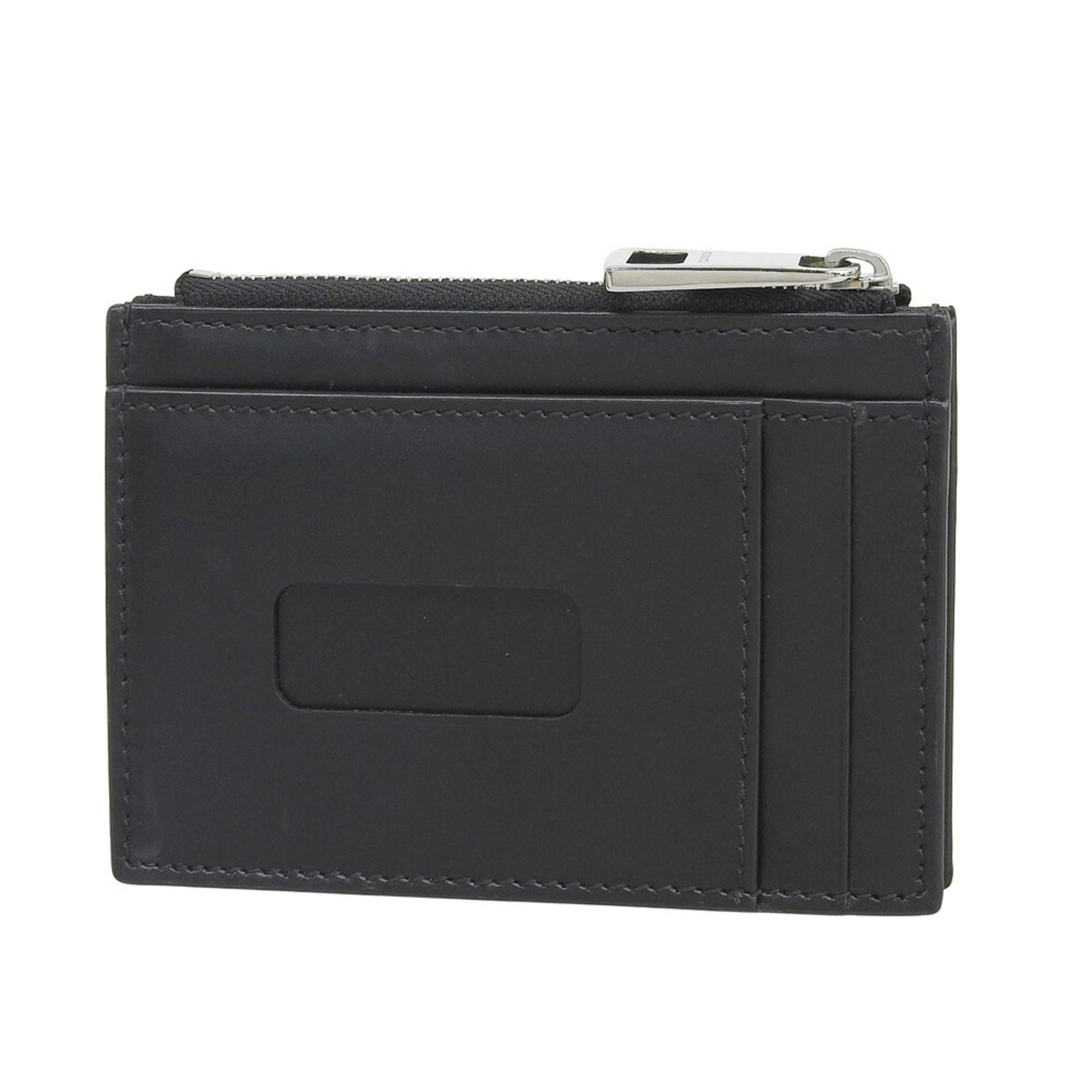 Gucci Black Leather Coin Purse/Coin Case (Pre-Owned)