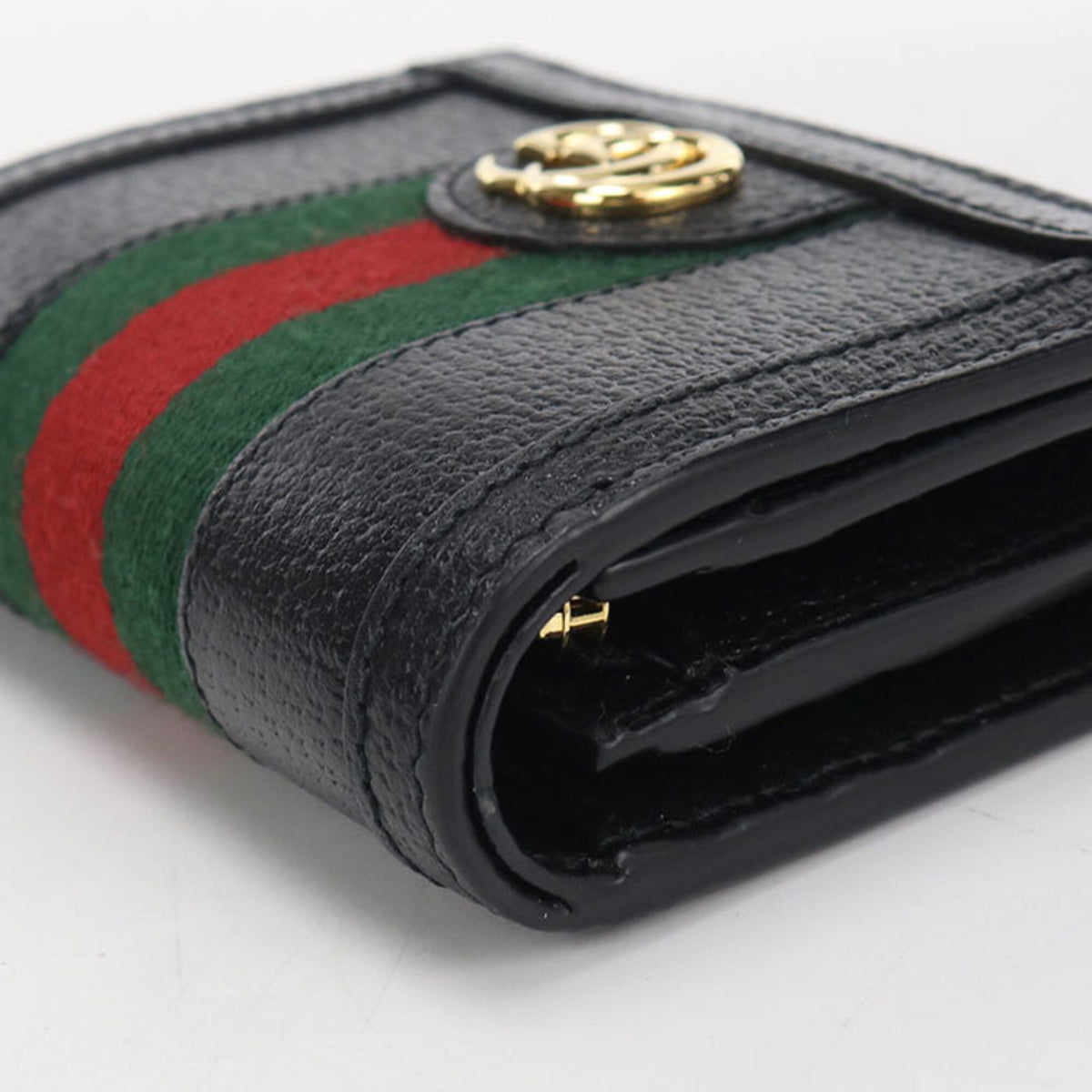 Gucci Black Leather Wallet (Bi-Fold) (Pre-Owned)