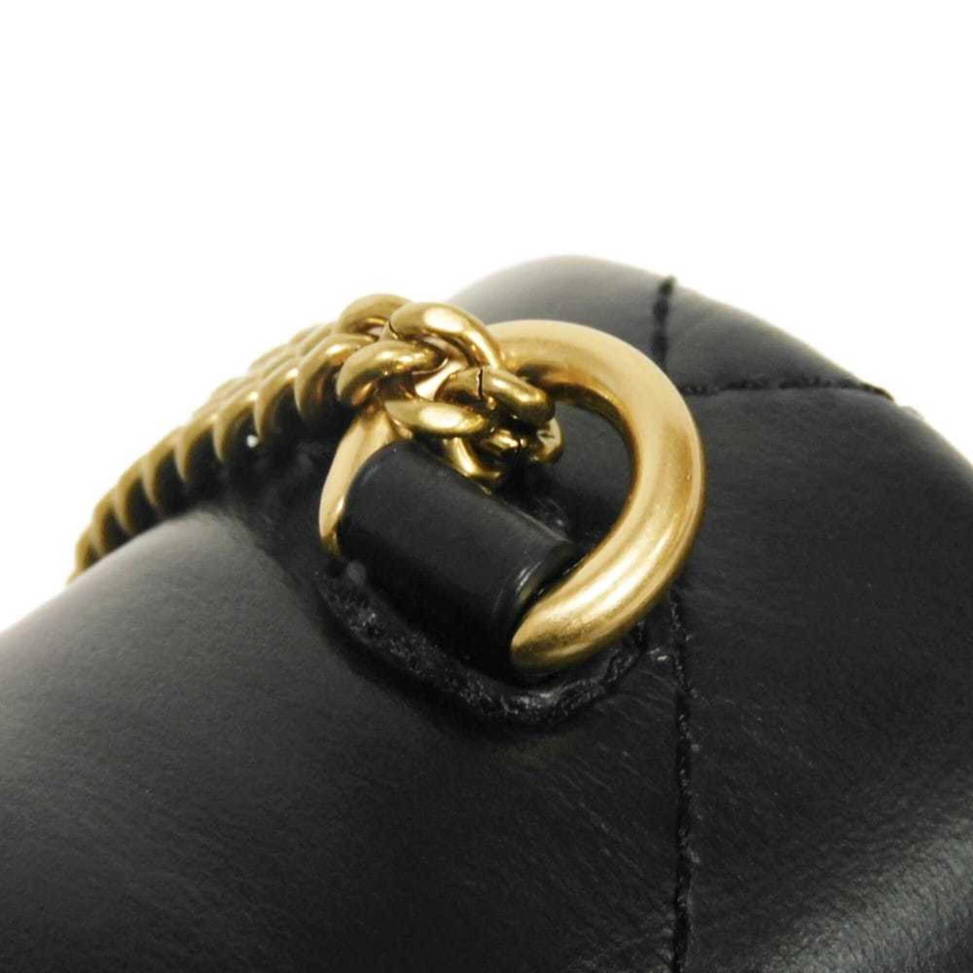 Tory Burch Black Leather Shoulder Bag (Pre-Owned)