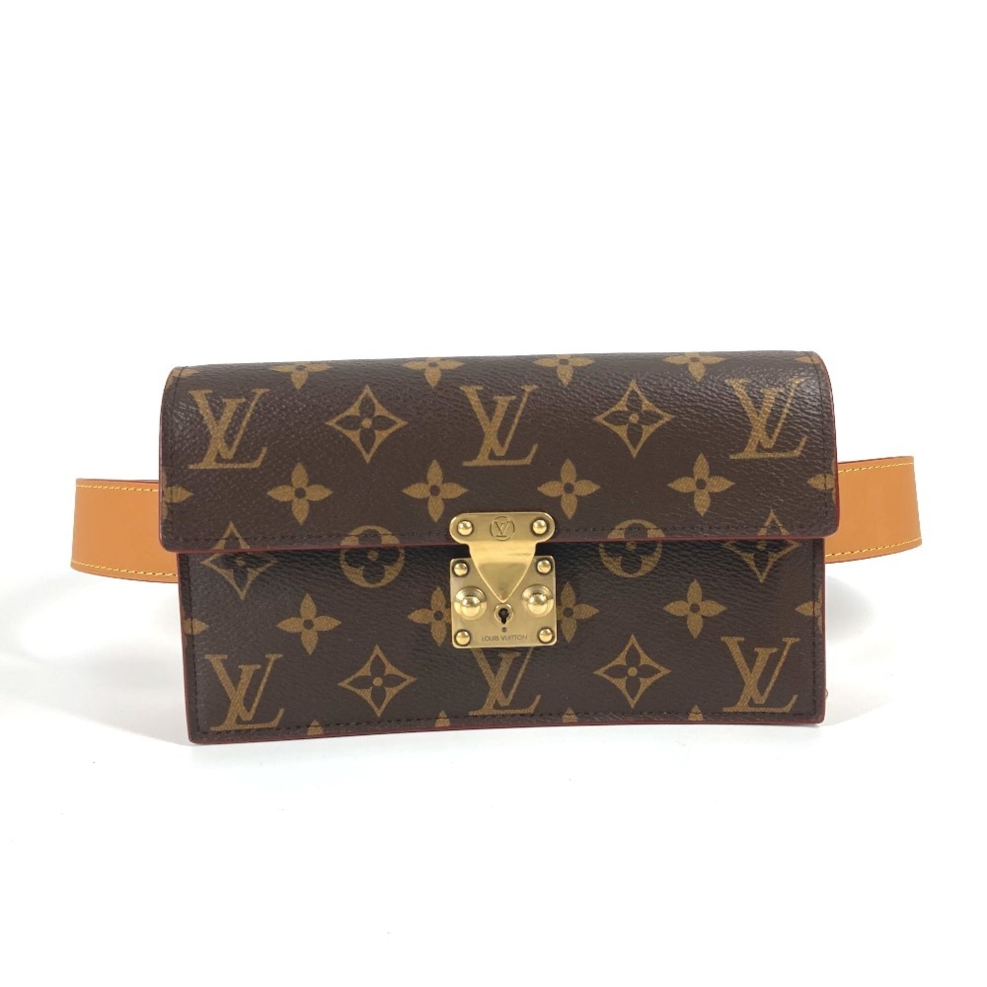 Louis Vuitton Brown Monogram Fanny Pack Shoulder Bag (Pre-Owned)