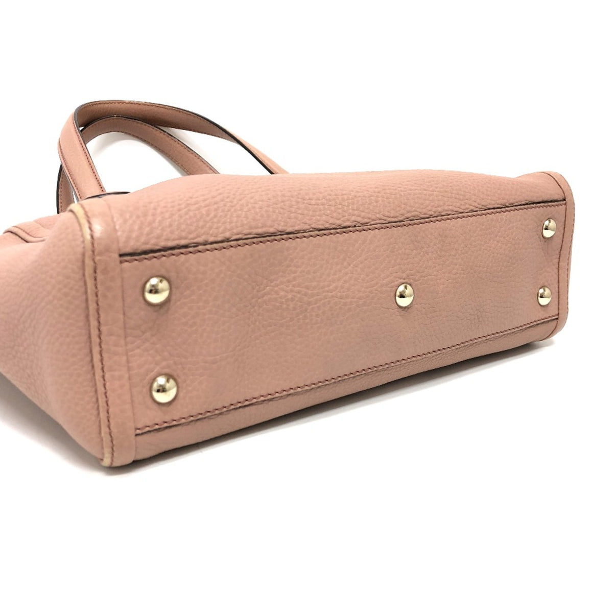 Gucci Beige Leather Handbag (Pre-Owned)