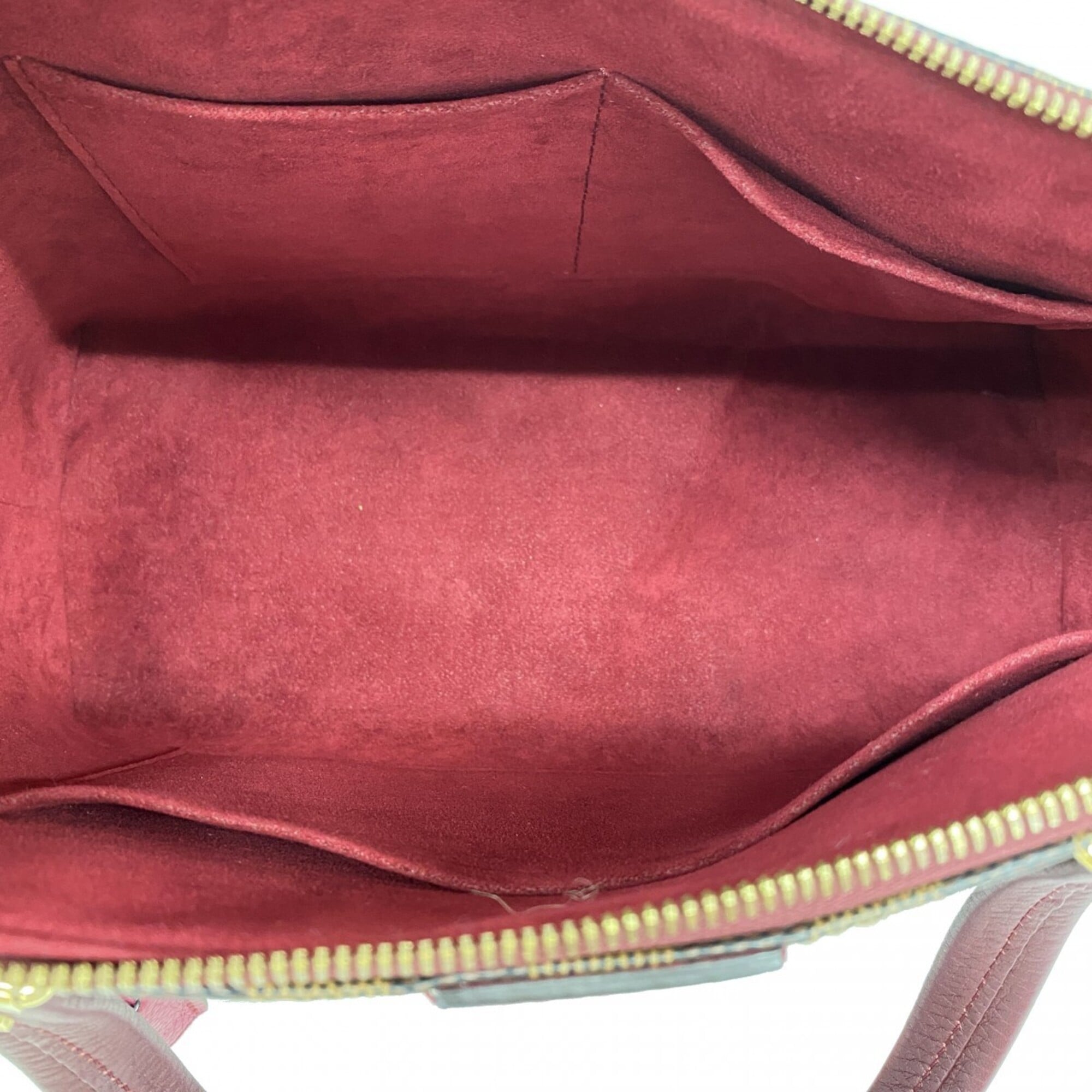 Louis Vuitton Ebene Fuchsia Handbag (Pre-Owned)