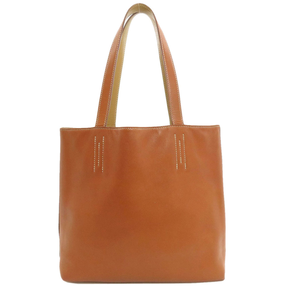 Hermes Brown Swift Leather Tote Bag (Pre-Owned)