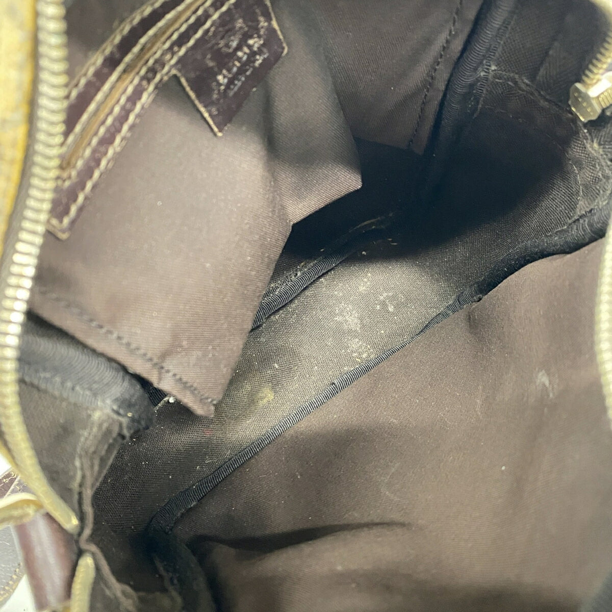 Gucci Brown Pvc Shoulder Bag (Pre-Owned)