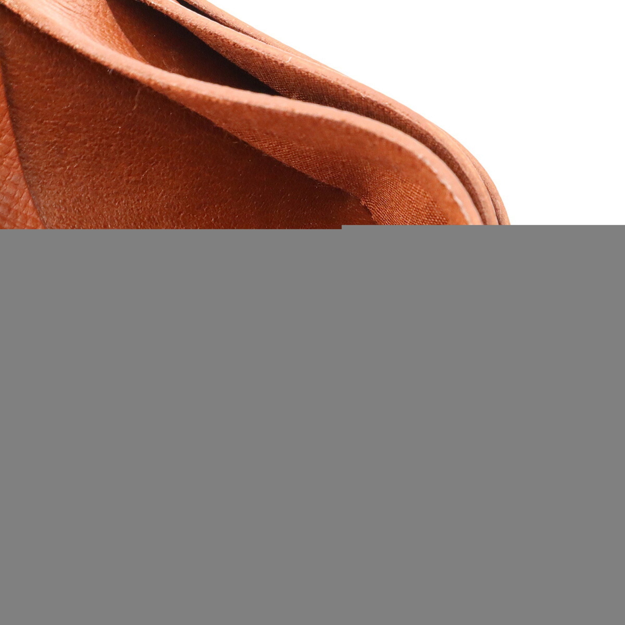 Louis Vuitton Brown Monogram Canvas Long Wallet (Tri-Fold) (Pre-Owned)