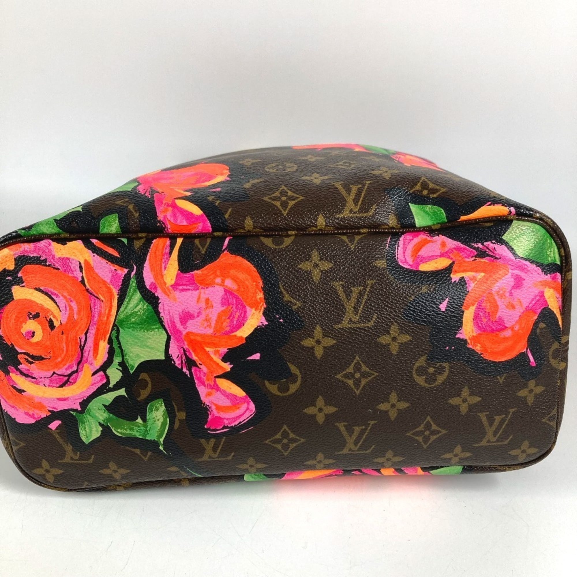 Louis Vuitton Monogram Brown Rose Monogram Shoulder Bag Tote Bag (Pre-Owned)
