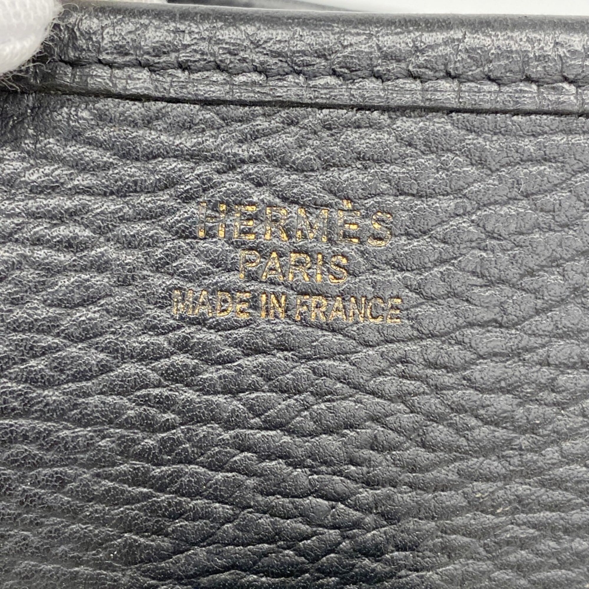 Hermes Black Ardennes Leather Shoulder Bag (Pre-Owned)