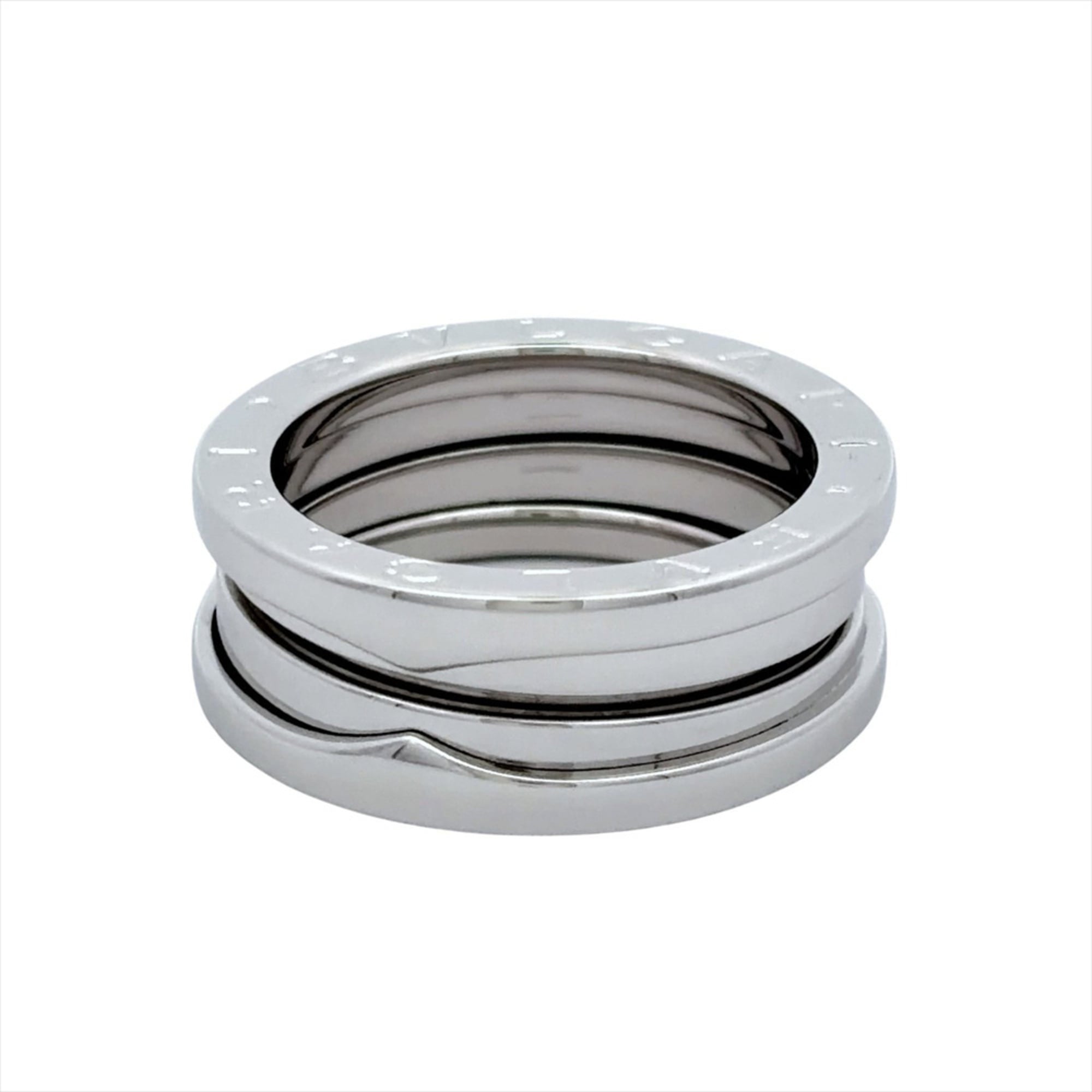 Bvlgari White Gold White Gold (18K) Band Ring (Pre-Owned)