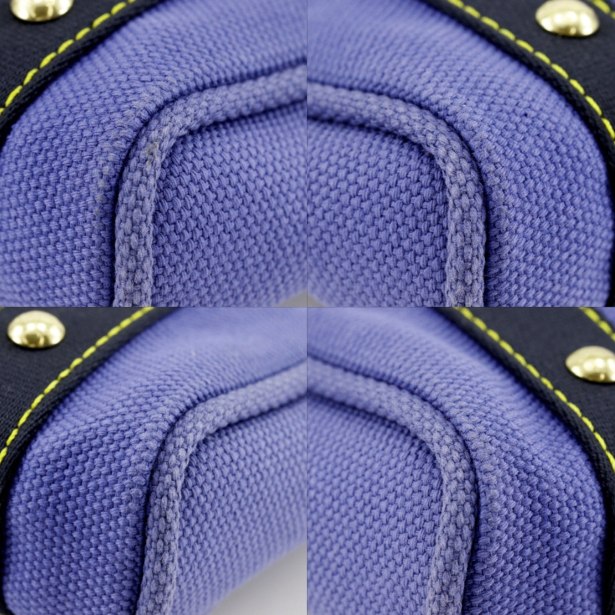 Louis Vuitton Purple Canvas Handbag (Pre-Owned)