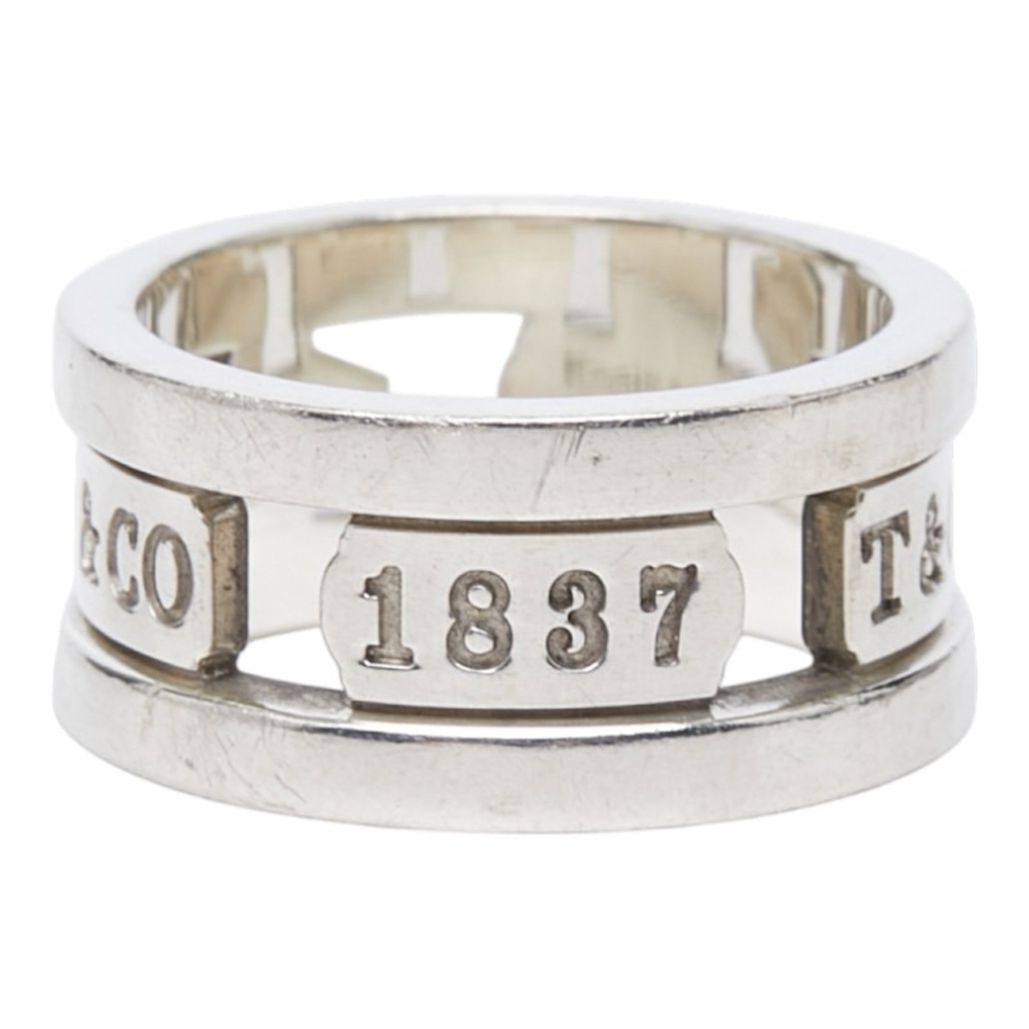 Tiffany Silver 925 Band Ring (Pre-Owned)