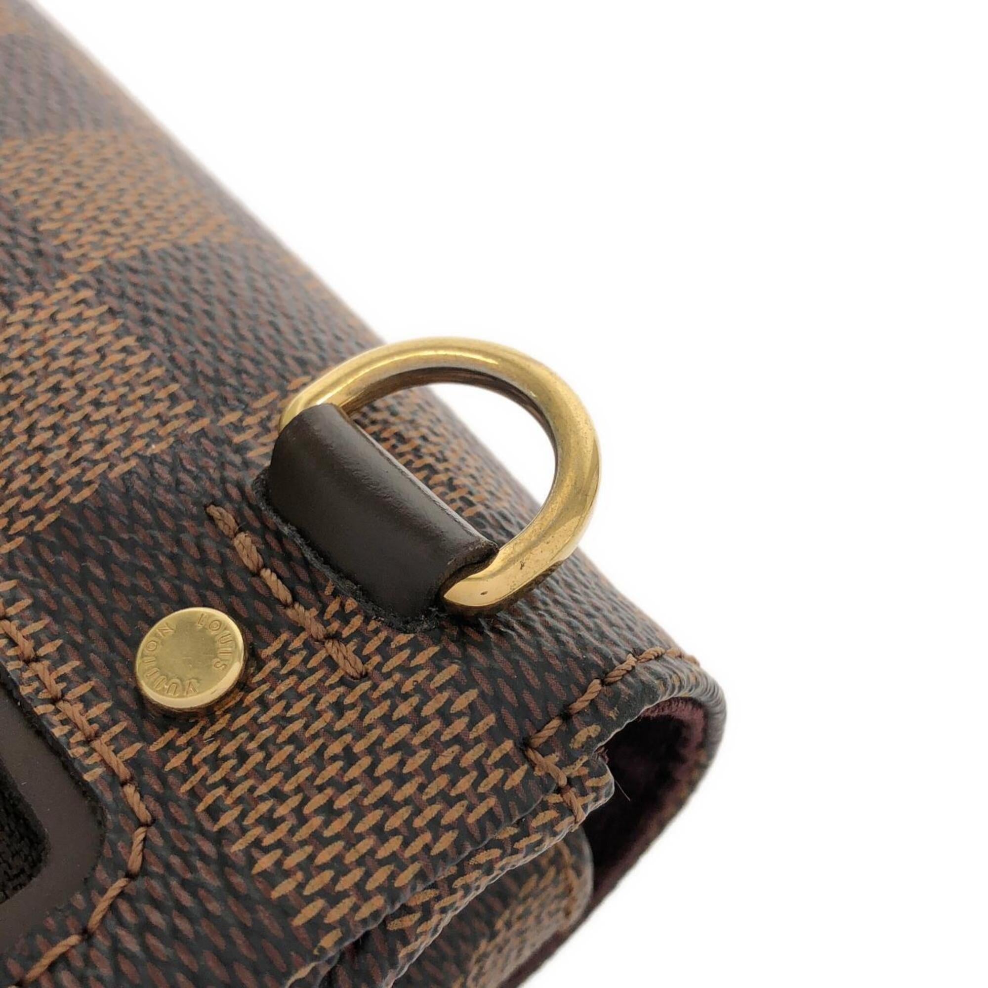 Louis Vuitton Ebene Coated Canvas Shoulder Bag (Pre-Owned)