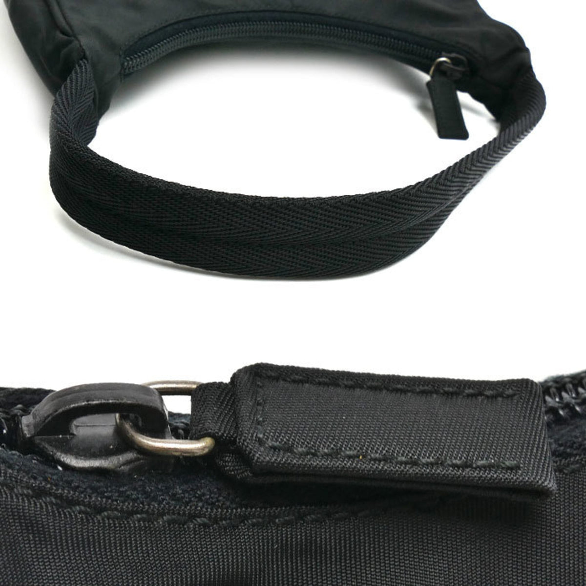 Prada Black Nylon Handbag (Pre-Owned)
