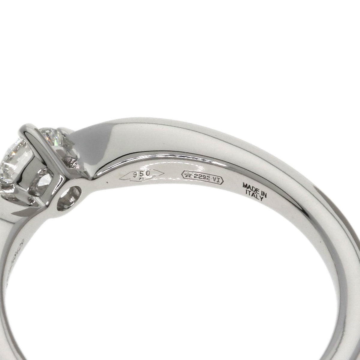 Bvlgari Platinum 950 Band Ring (Pre-Owned)