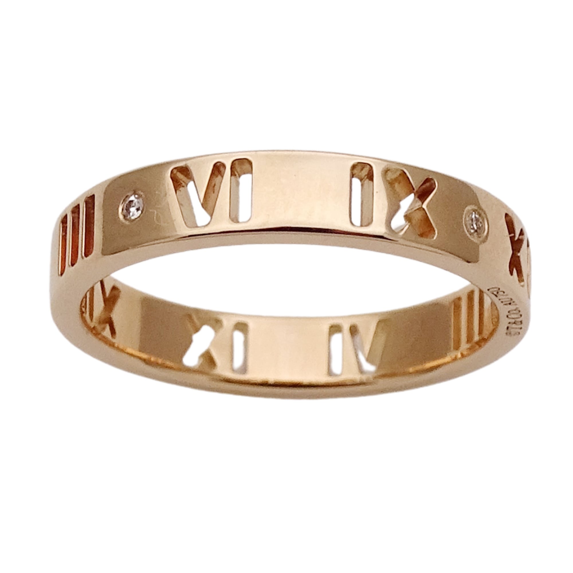 Tiffany Pink Gold Pink Gold (18K) Band Ring (Pre-Owned)