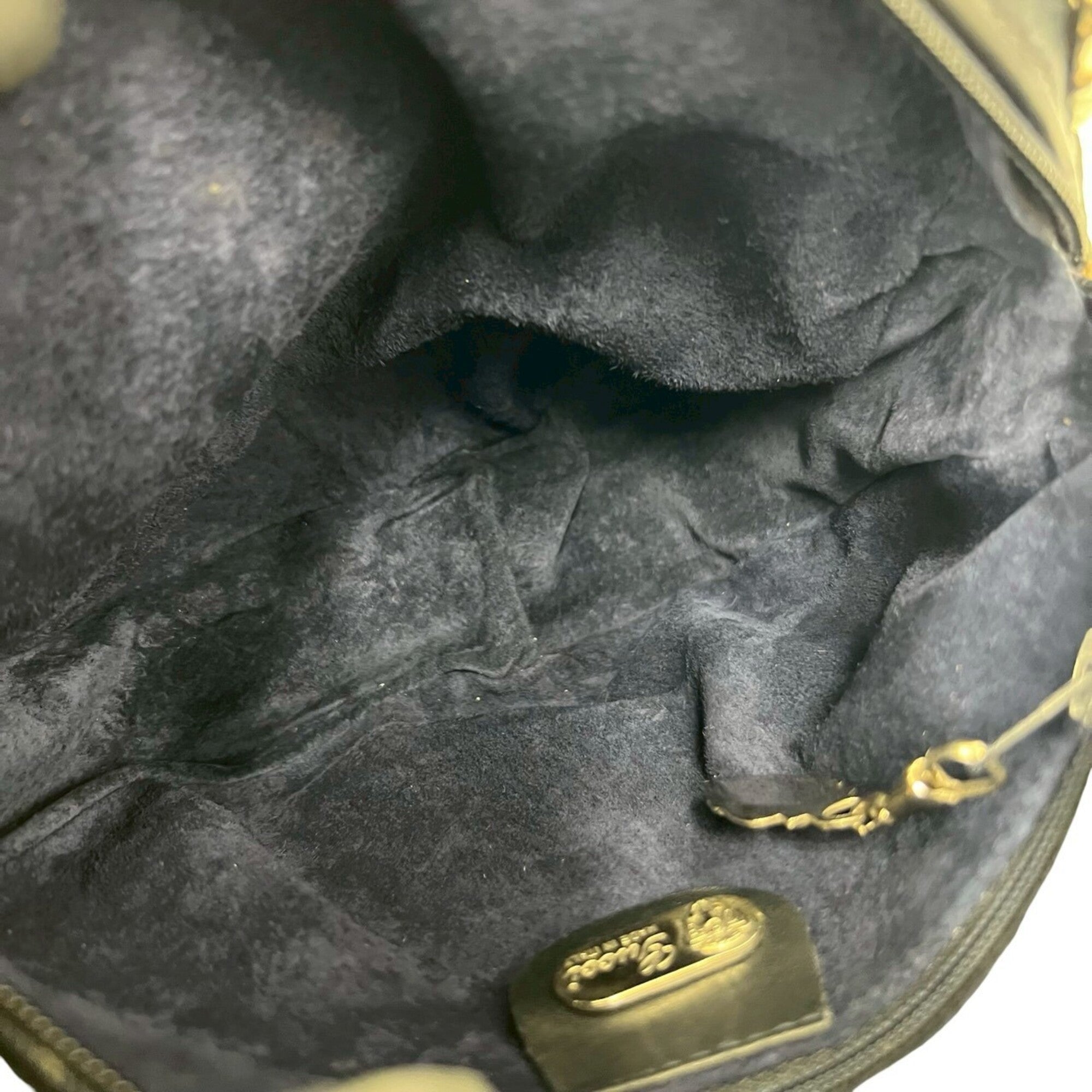 Gucci Navy Leather Pochette Shoulder Bag (Pre-Owned)