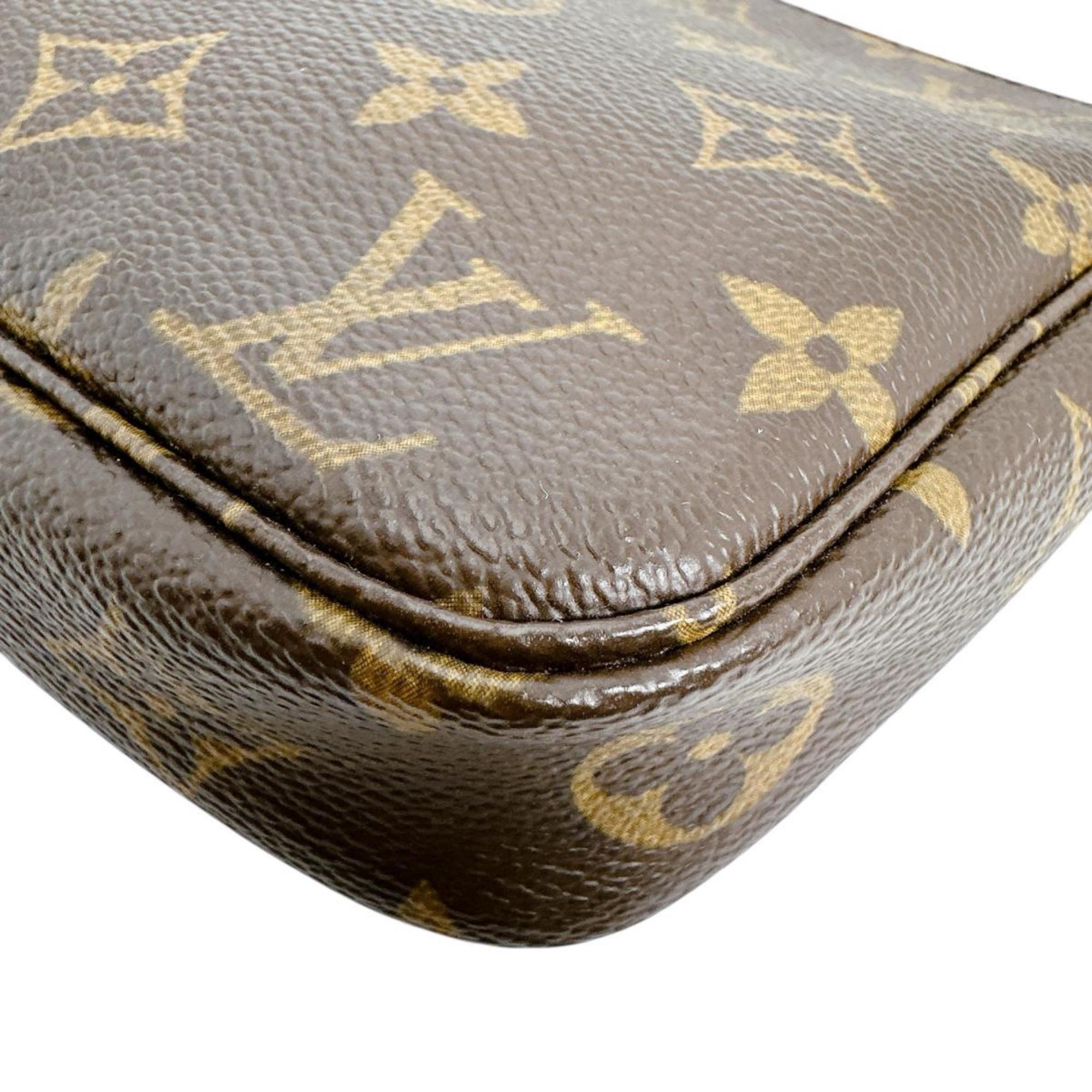 Louis Vuitton Brown Monogram Canvas Pouch (Pre-Owned)