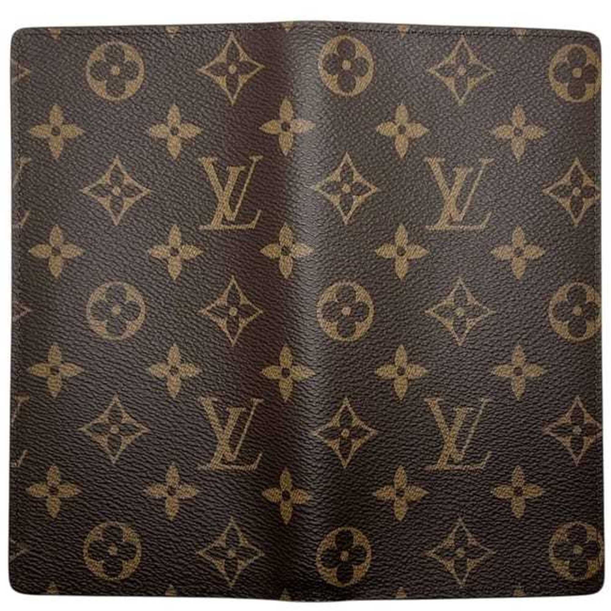 Louis Vuitton Monogram Brown Monogram Long Wallet (Bi-Fold) (Pre-Owned)