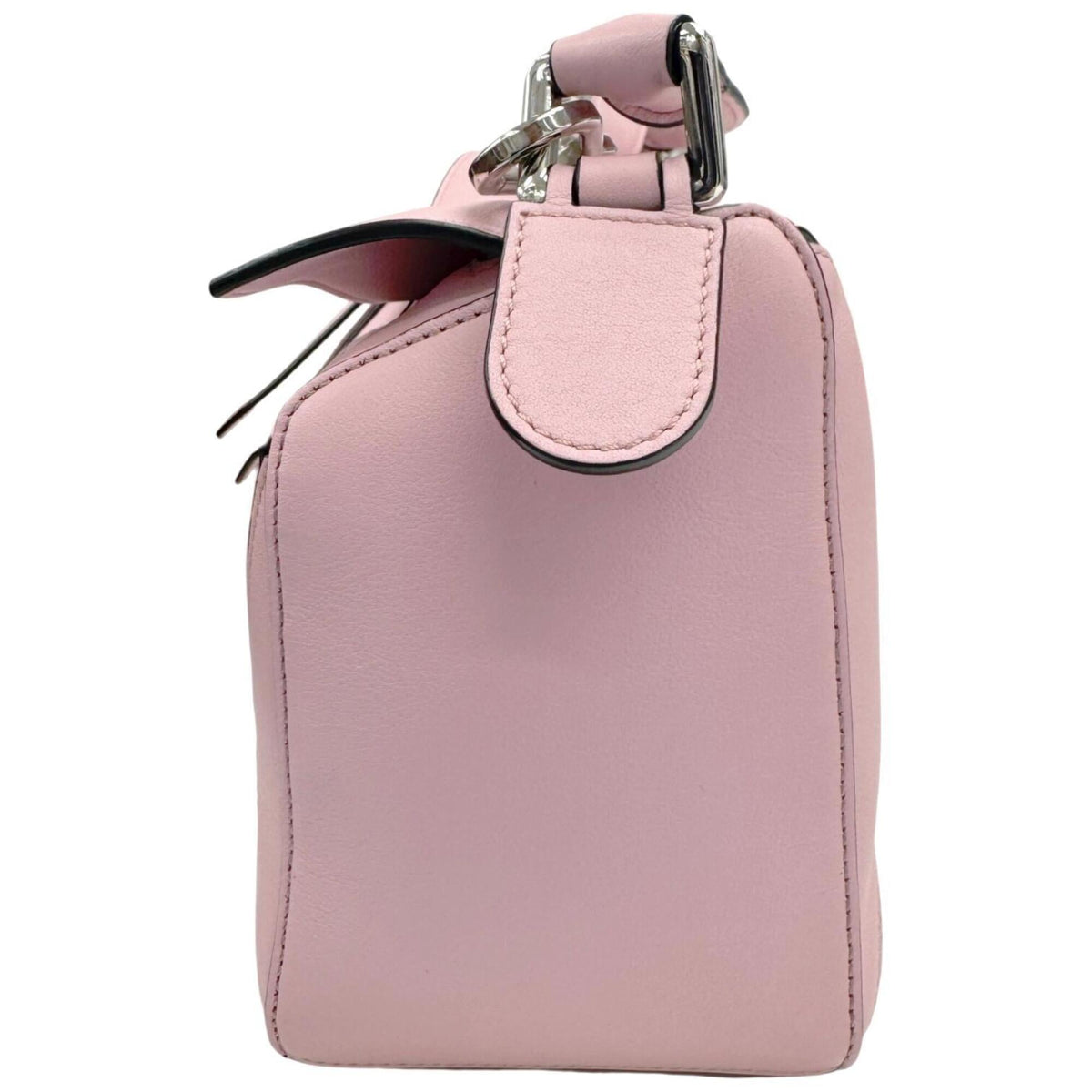 Loewe Pink Leather Handbag Shoulder Bag (Pre-Owned)