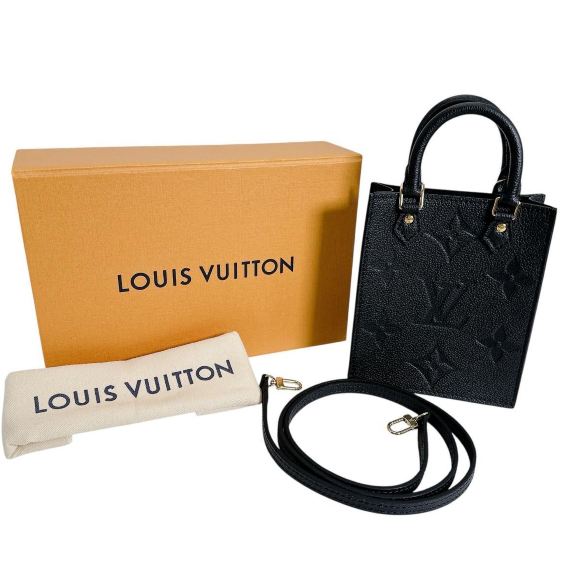 Louis Vuitton Black Monogram Empreinte Shoulder Bag (Pre-Owned)