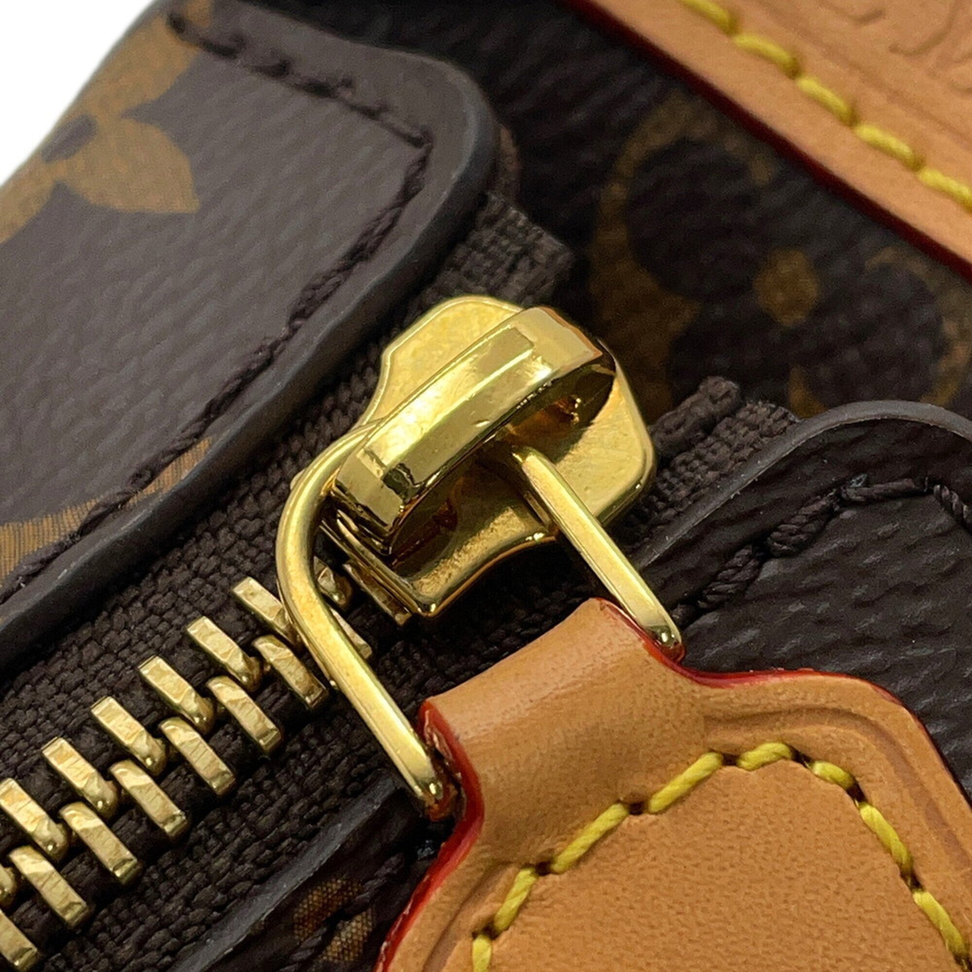 Louis Vuitton Brown Monogram Handbag Shoulder Bag (Pre-Owned)