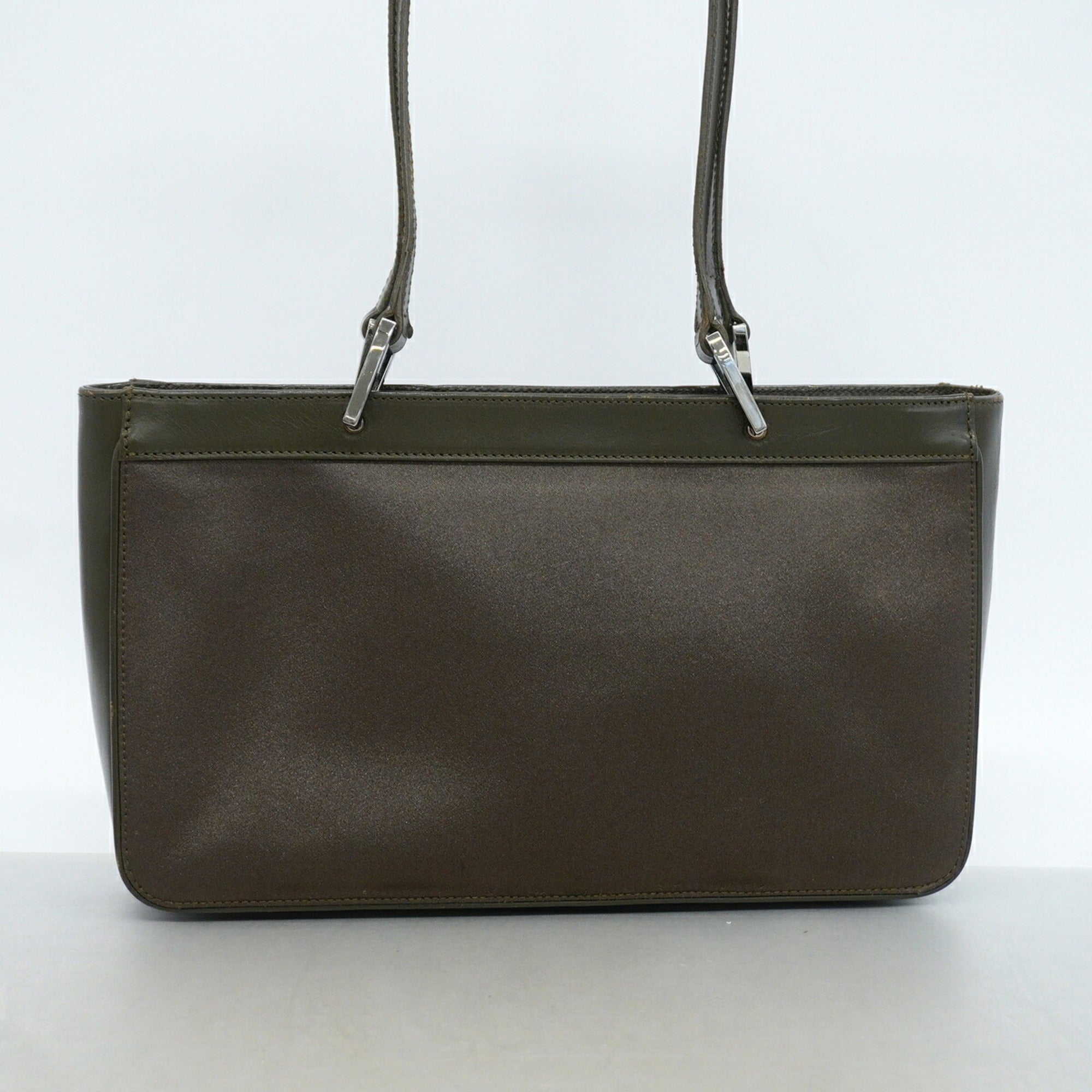 Gucci Khaki Nylon Handbag (Pre-Owned)