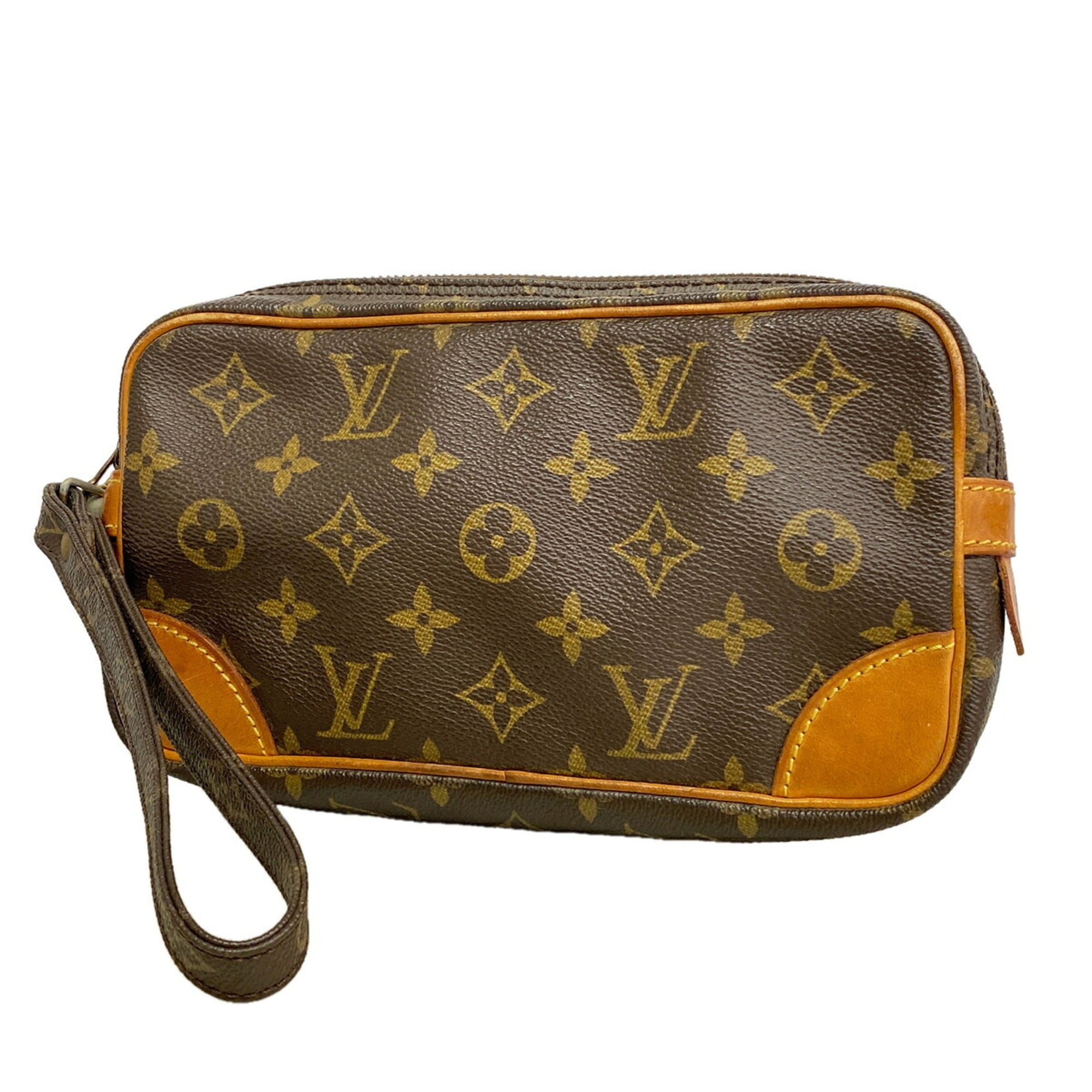 Louis Vuitton Brown Clutch Bag (Pre-Owned)