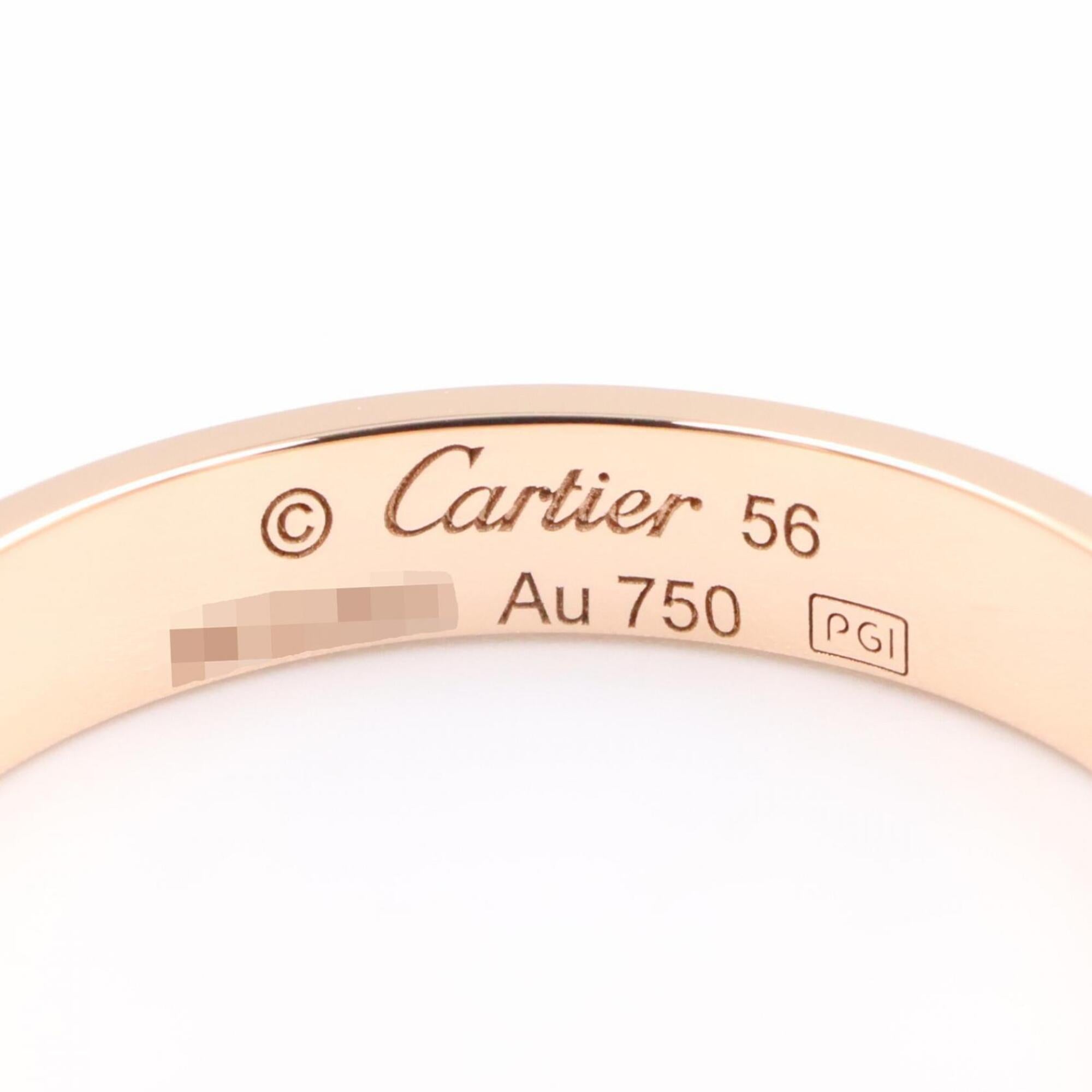 Cartier Gold Pink Gold (18K) Band Ring (Pre-Owned)