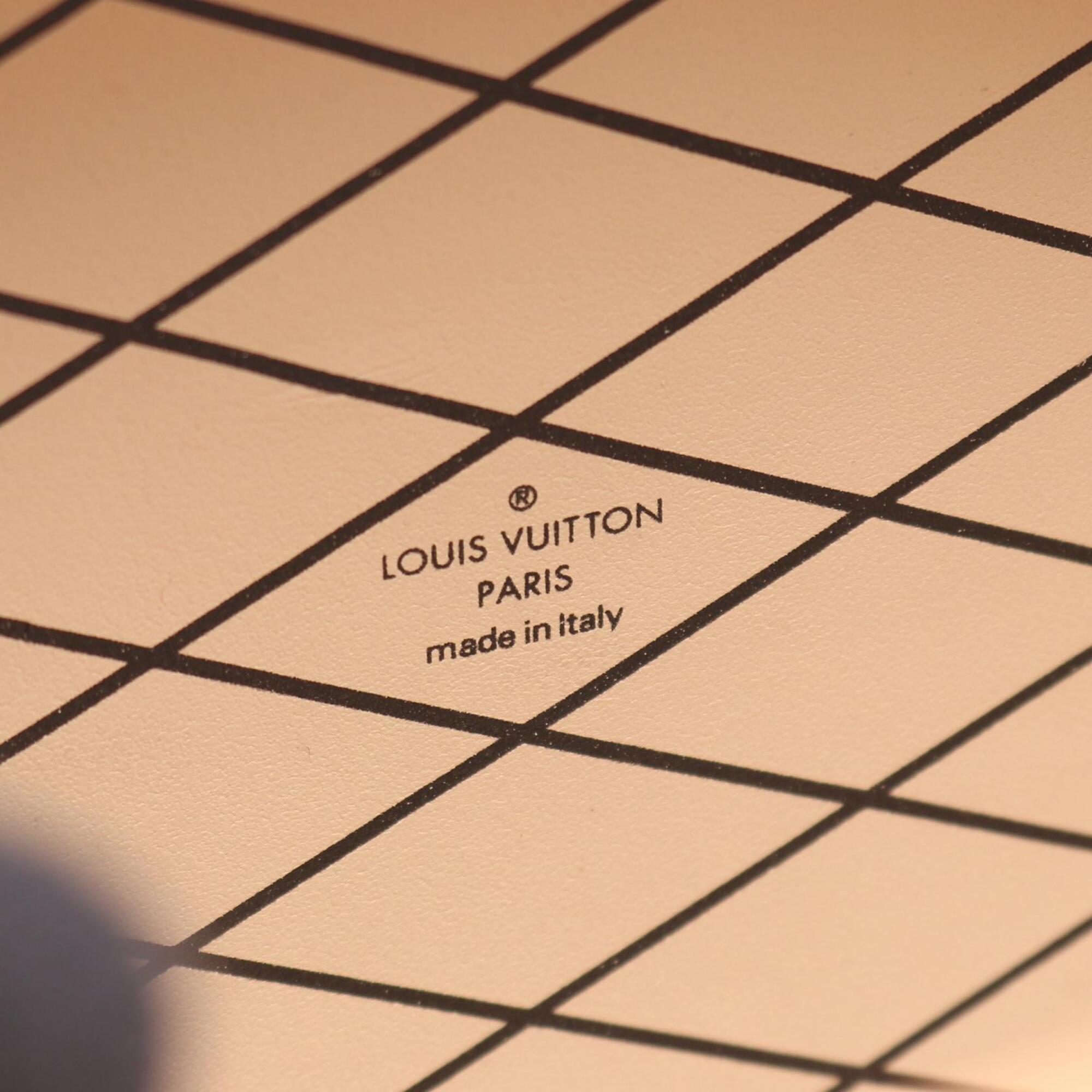 Louis Vuitton Brown Monogram Coated Canvas Leather Handbag (Pre-Owned)