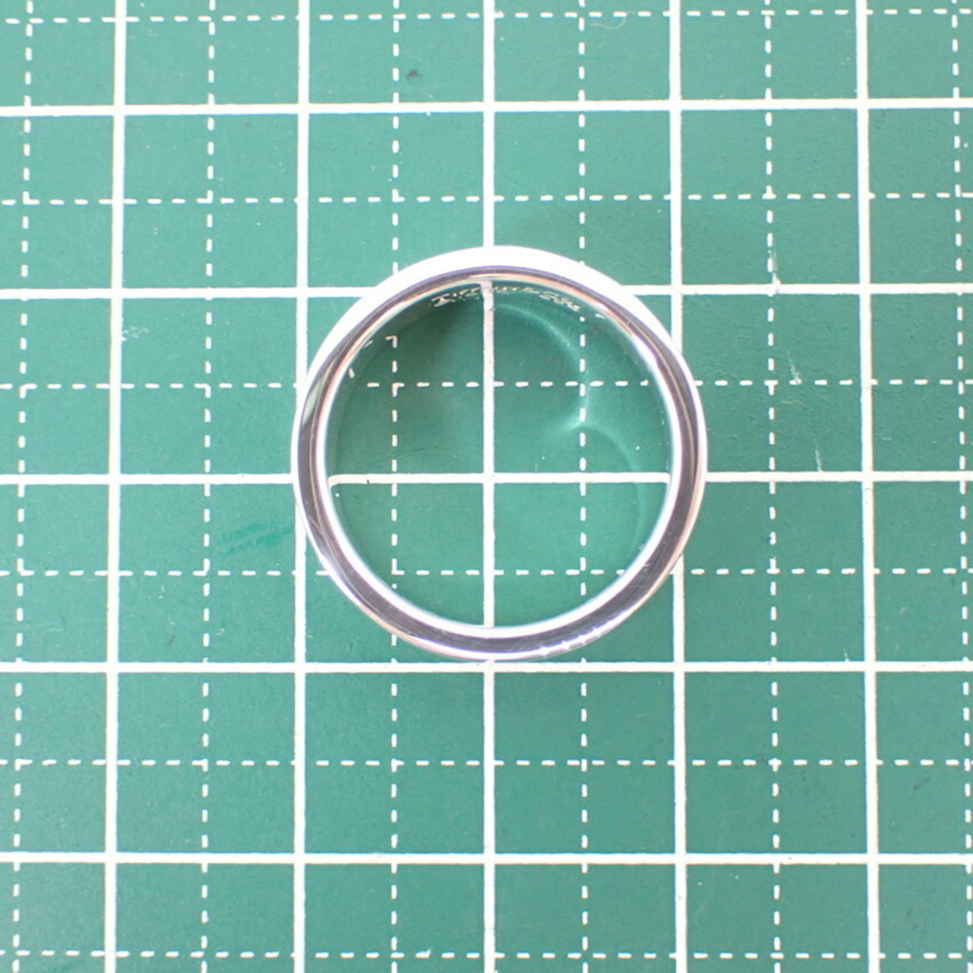 Tiffany Sterling Silver 925 Band Ring (Pre-Owned)