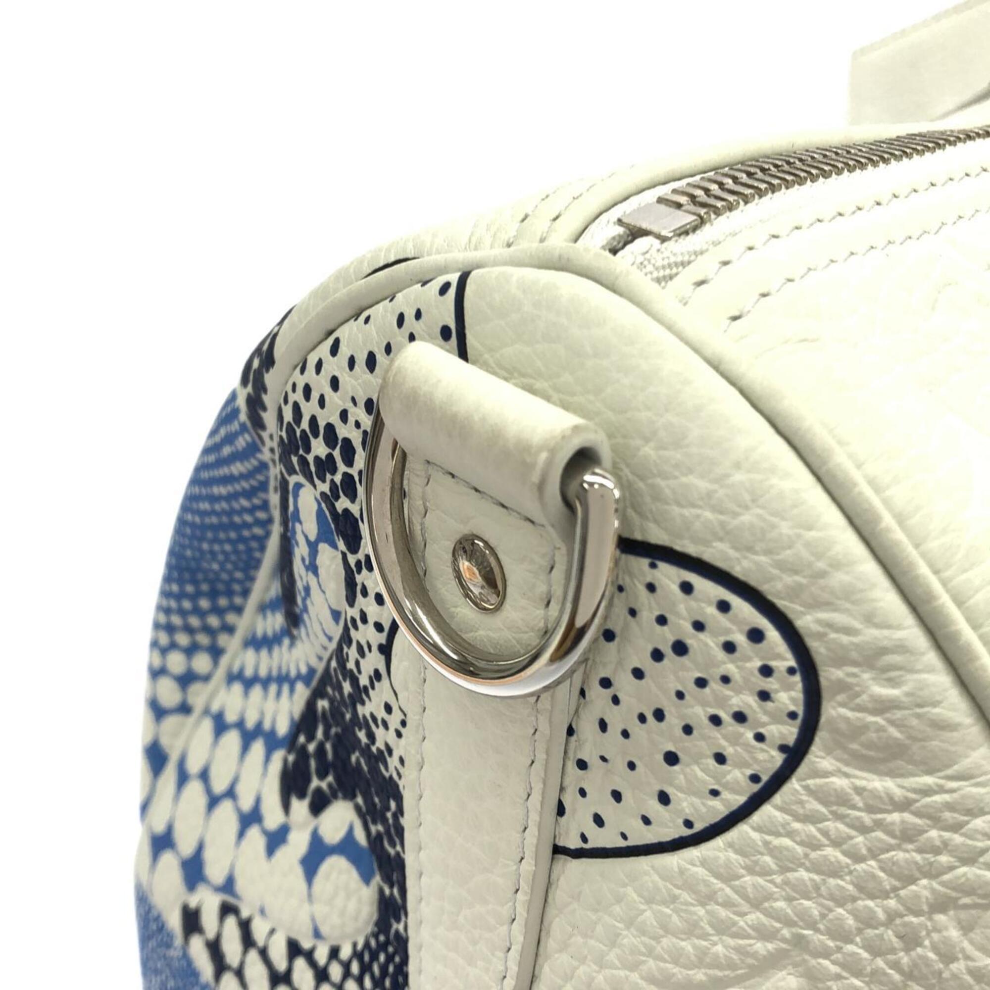 Louis Vuitton Taurillon Blanc Leather Boston Bag (Pre-Owned)