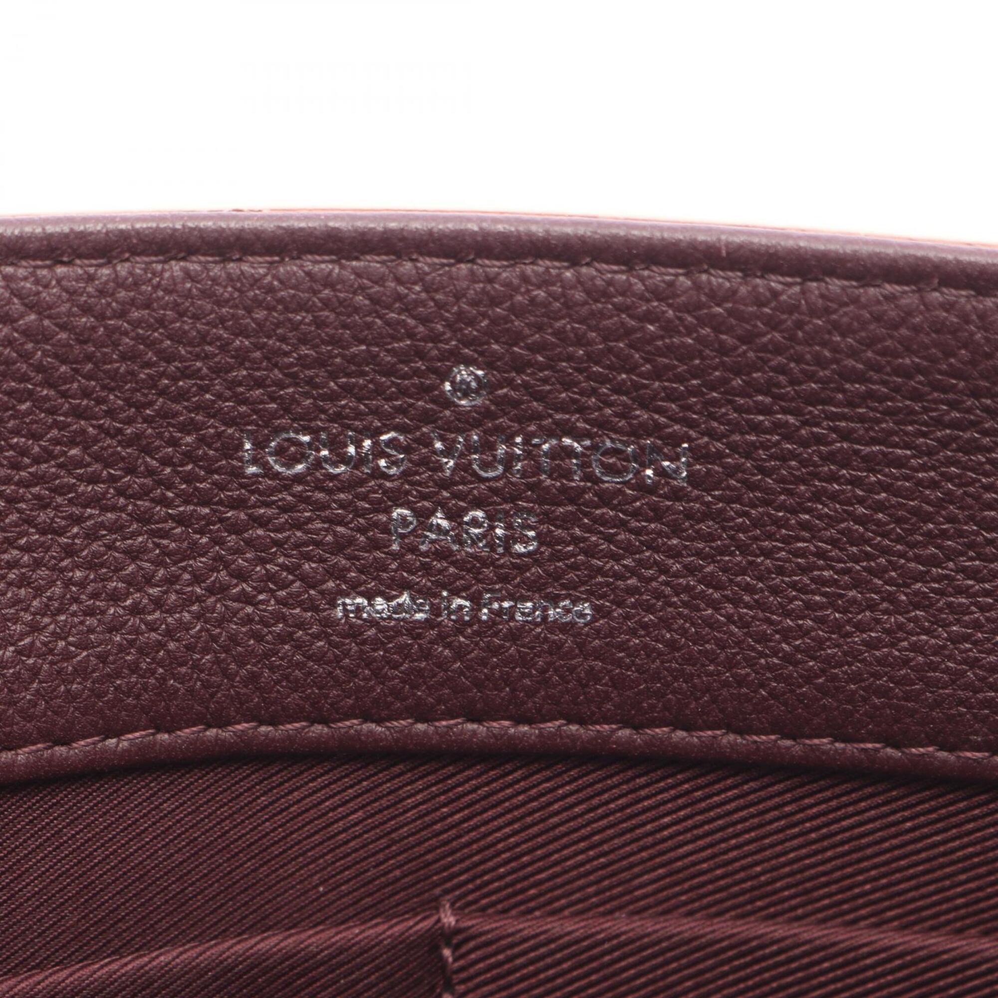 Louis Vuitton Bordeaux Leather Handbag (Pre-Owned)
